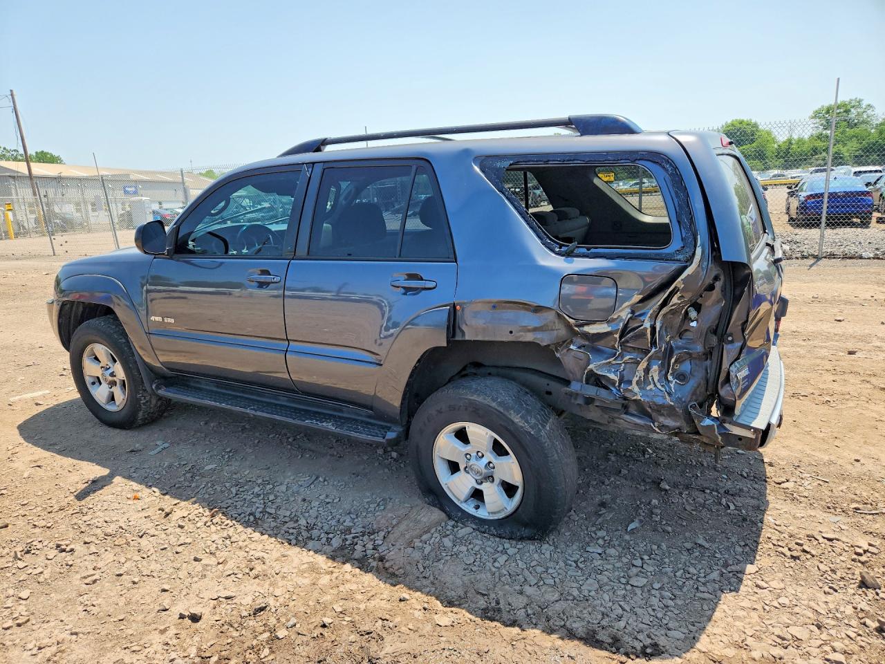 2003 Toyota 4runner Sr5 Gray vin: JTEBU14R138008508