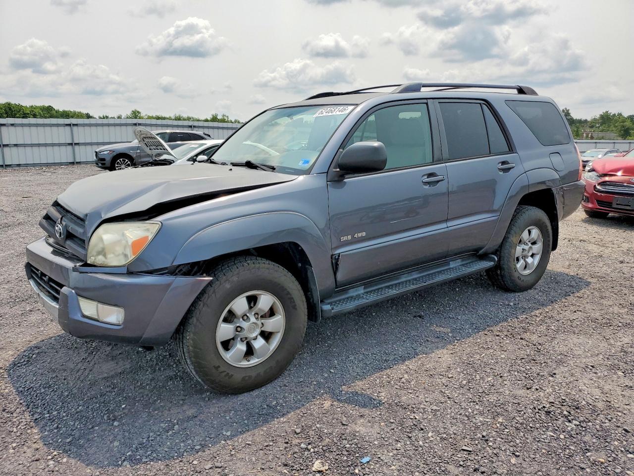 2004 Toyota 4runner Sr5 Gray vin: JTEBU14R140023719