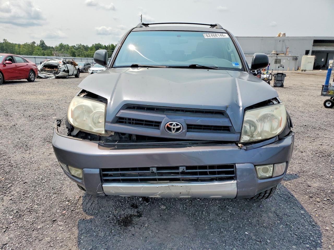 2004 Toyota 4runner Sr5 Gray vin: JTEBU14R140023719