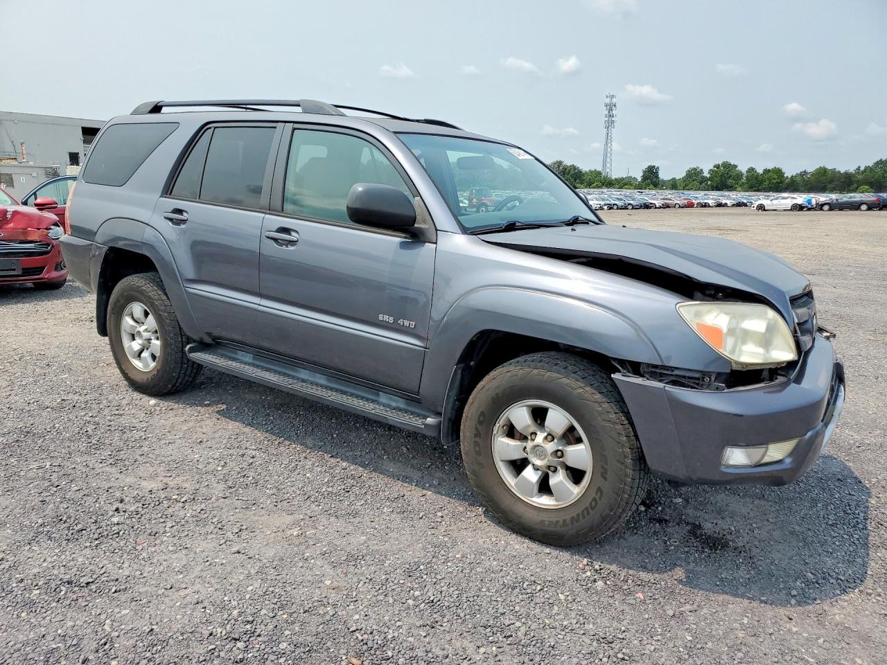 2004 Toyota 4runner Sr5 Gray vin: JTEBU14R140023719
