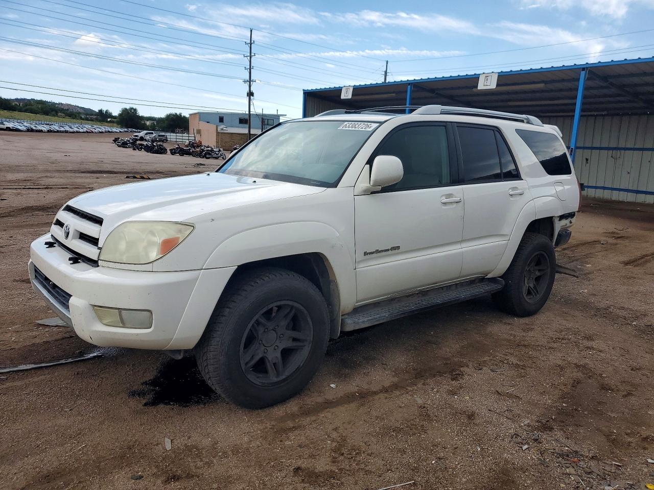 2004 Toyota 4runner Sport Edition White vin: JTEBU14R140024997