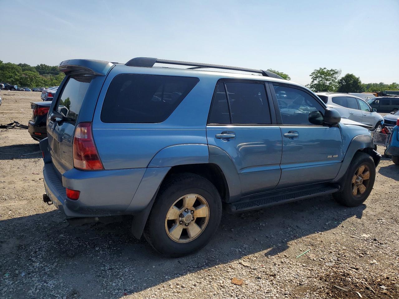 2004 Toyota 4runner Sr5 Blue vin: JTEBU14R140042206