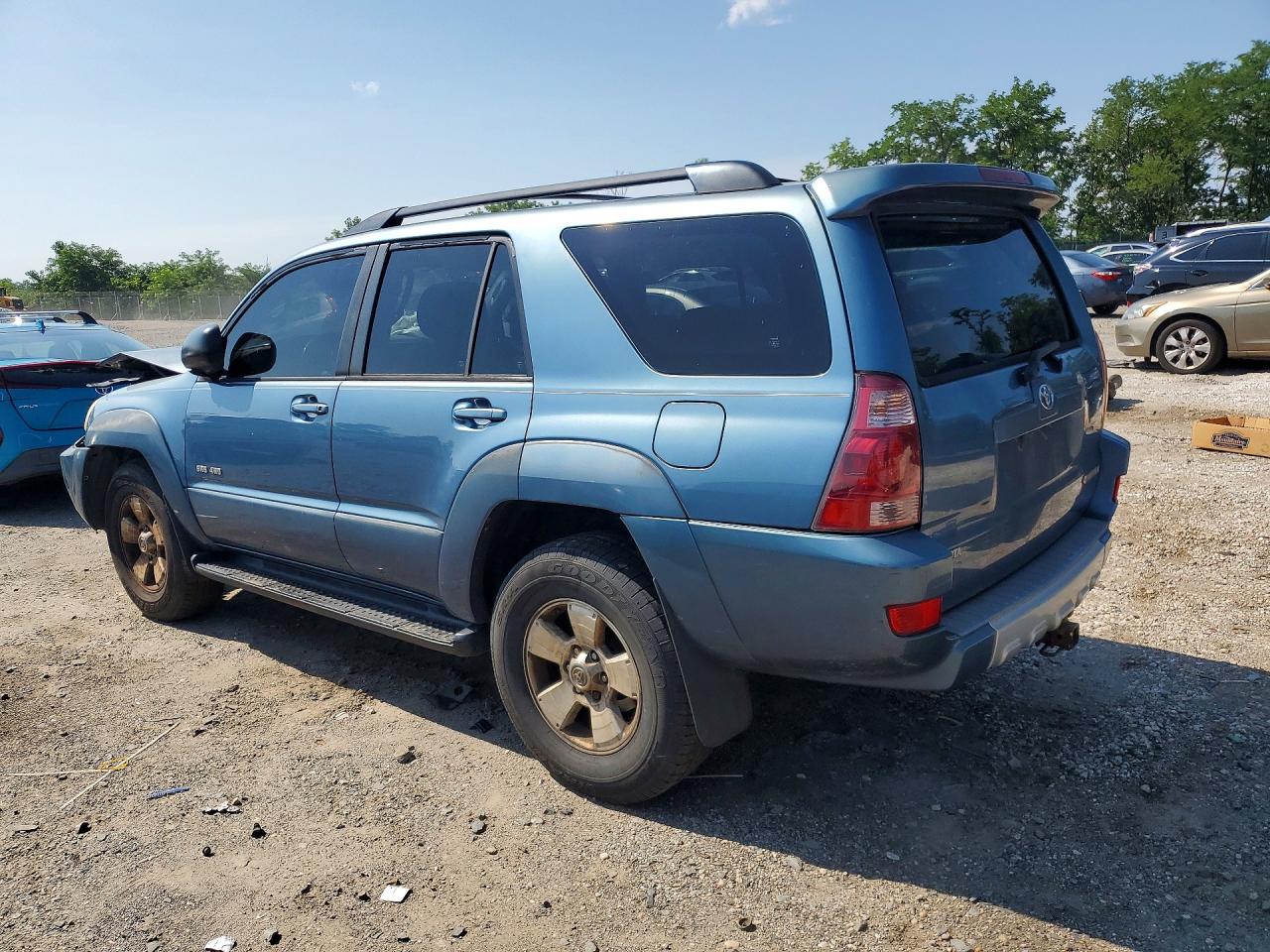 2004 Toyota 4runner Sr5 Blue vin: JTEBU14R140042206