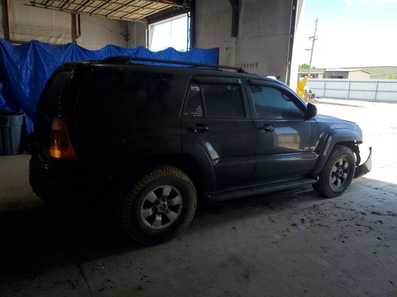 2004 Toyota 4runner Sr5 Black vin: JTEBU14R148017534