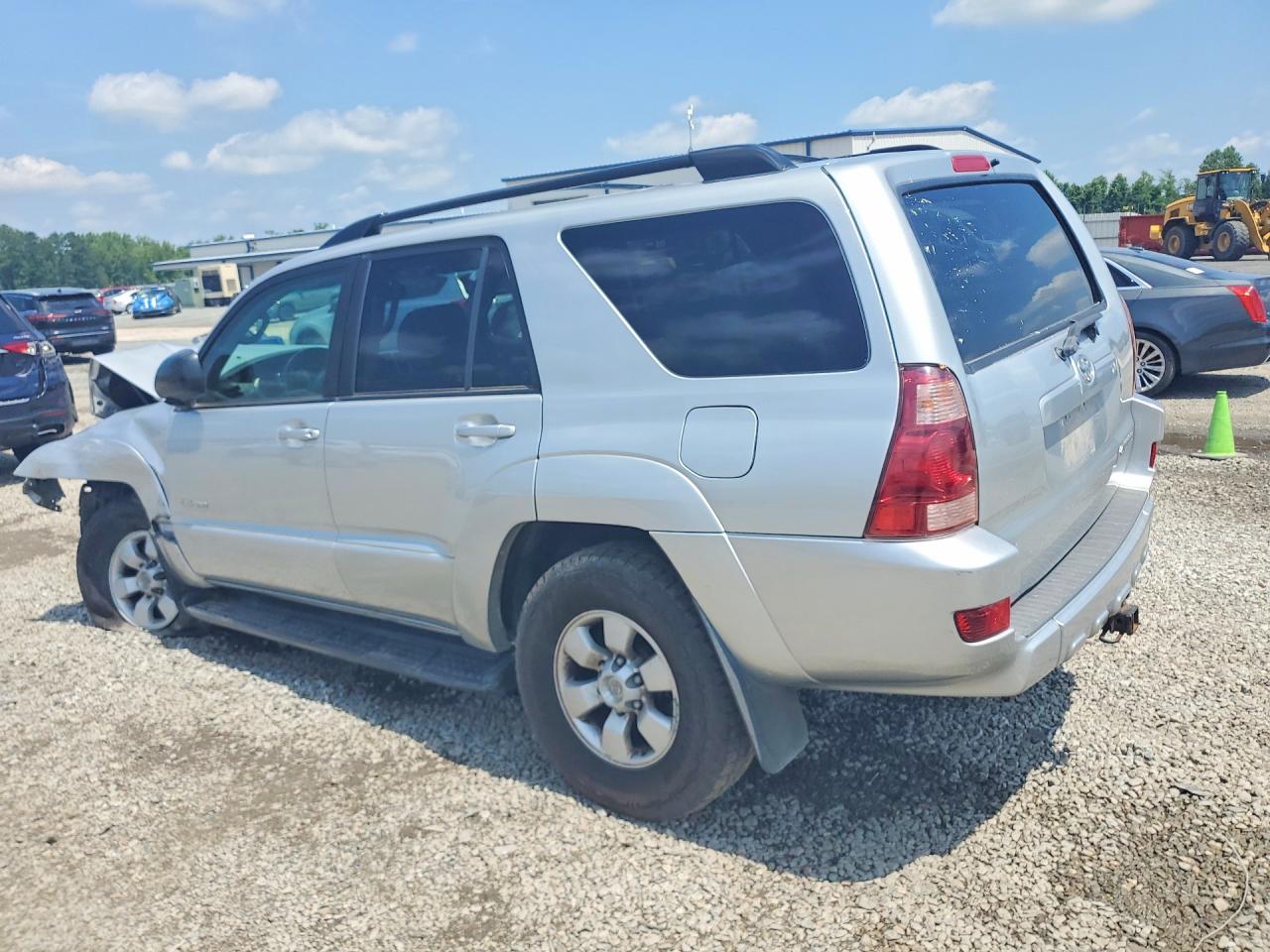 2004 Toyota 4runner Sr5 Silver vin: JTEBU14R148025195
