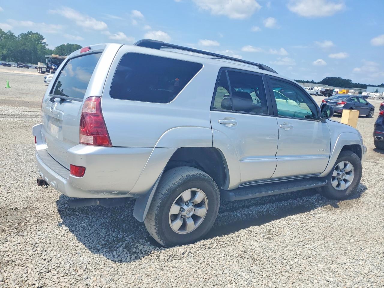 2004 Toyota 4runner Sr5 Silver vin: JTEBU14R148025195