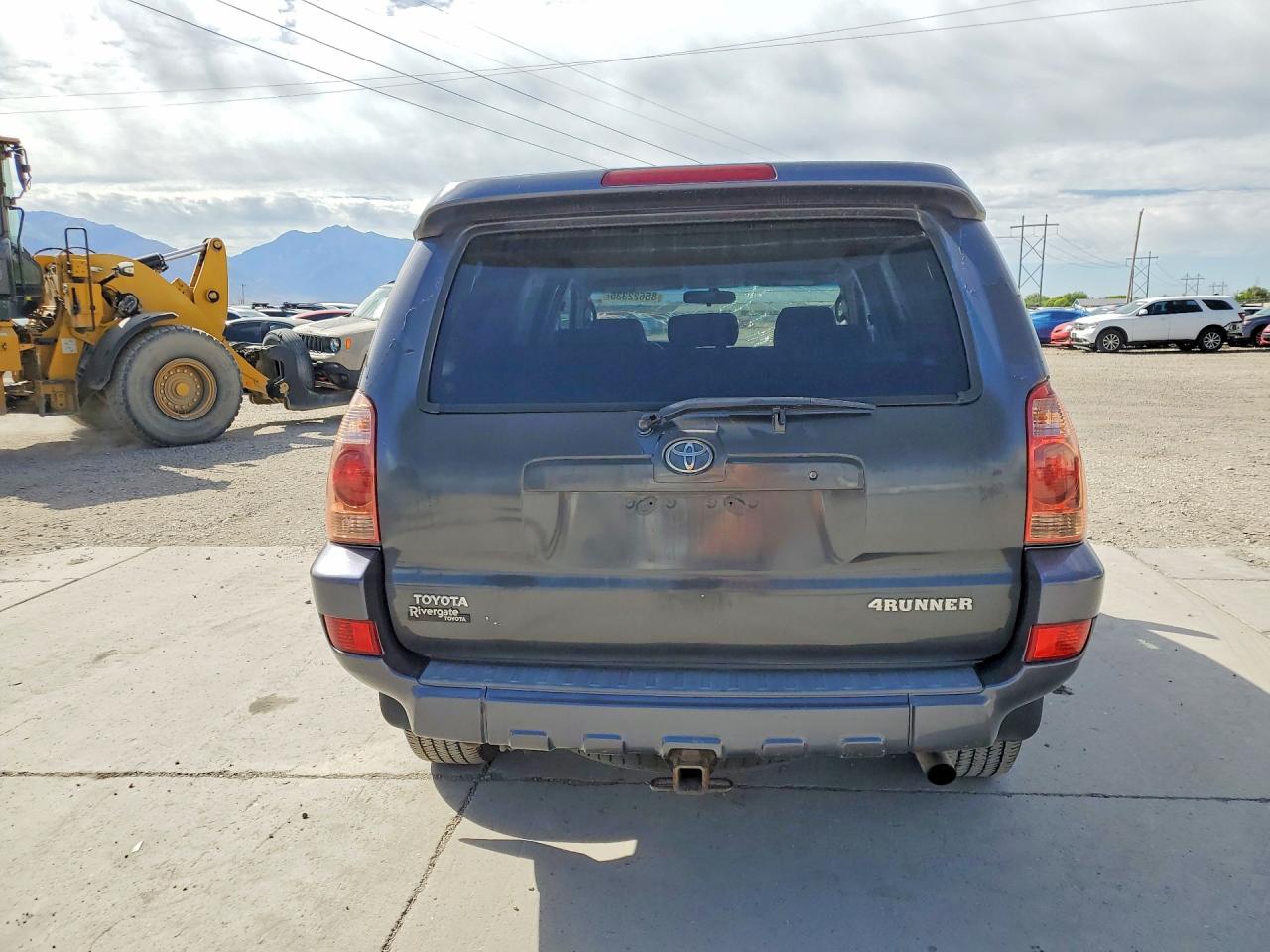2005 Toyota 4runner Sr5 Gray vin: JTEBU14R158044072