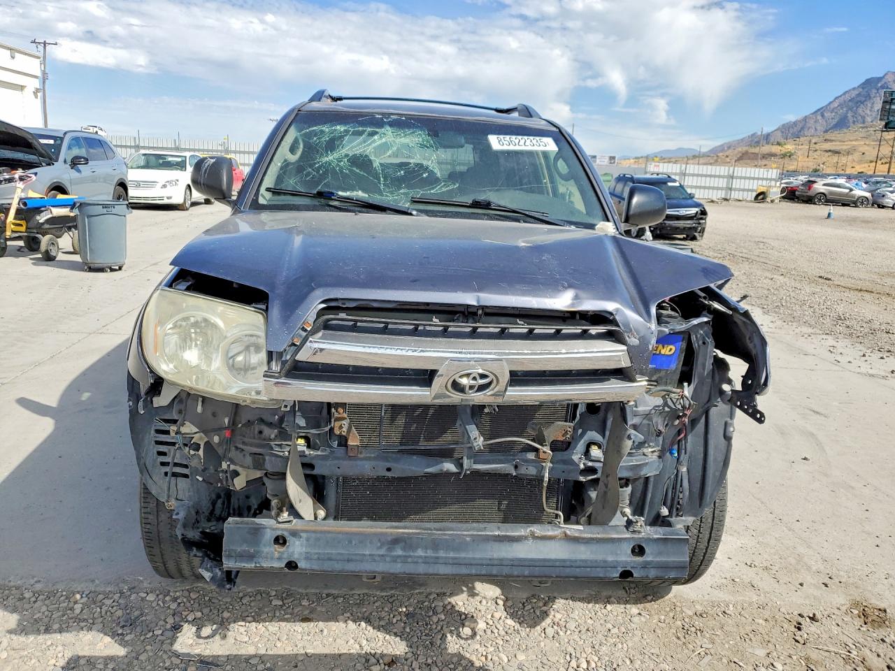 2005 Toyota 4runner Sr5 Gray vin: JTEBU14R158044072