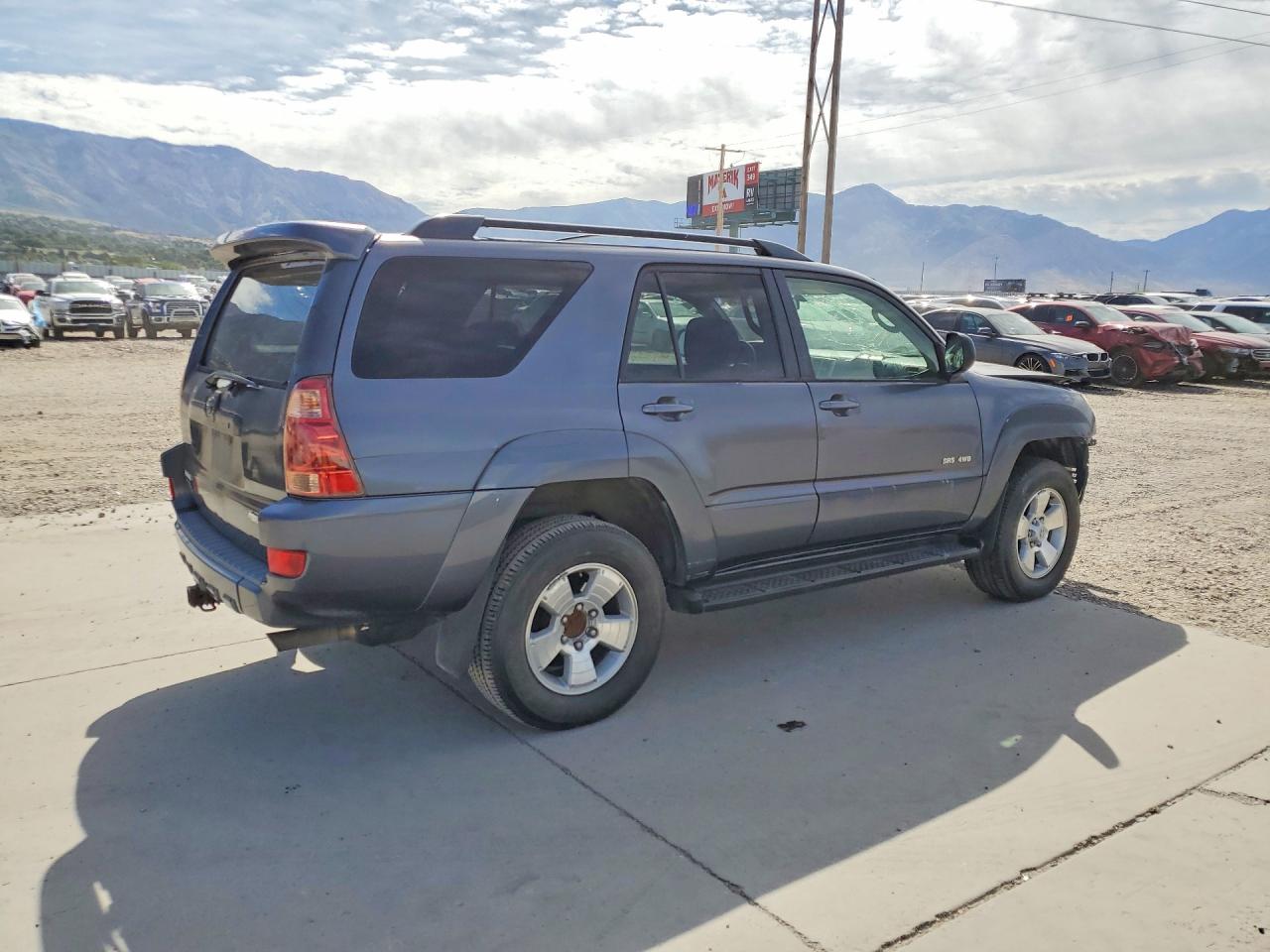 2005 Toyota 4runner Sr5 Gray vin: JTEBU14R158044072