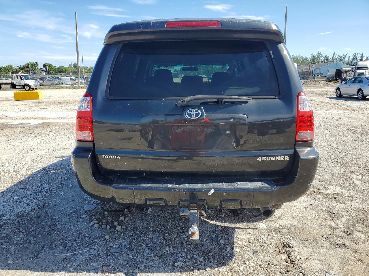 2006 Toyota 4runner Sport Edition Black vin: JTEBU14R160079615