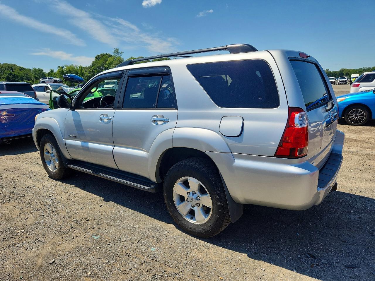 2006 Toyota 4runner Sr5 Silver vin: JTEBU14R160098505