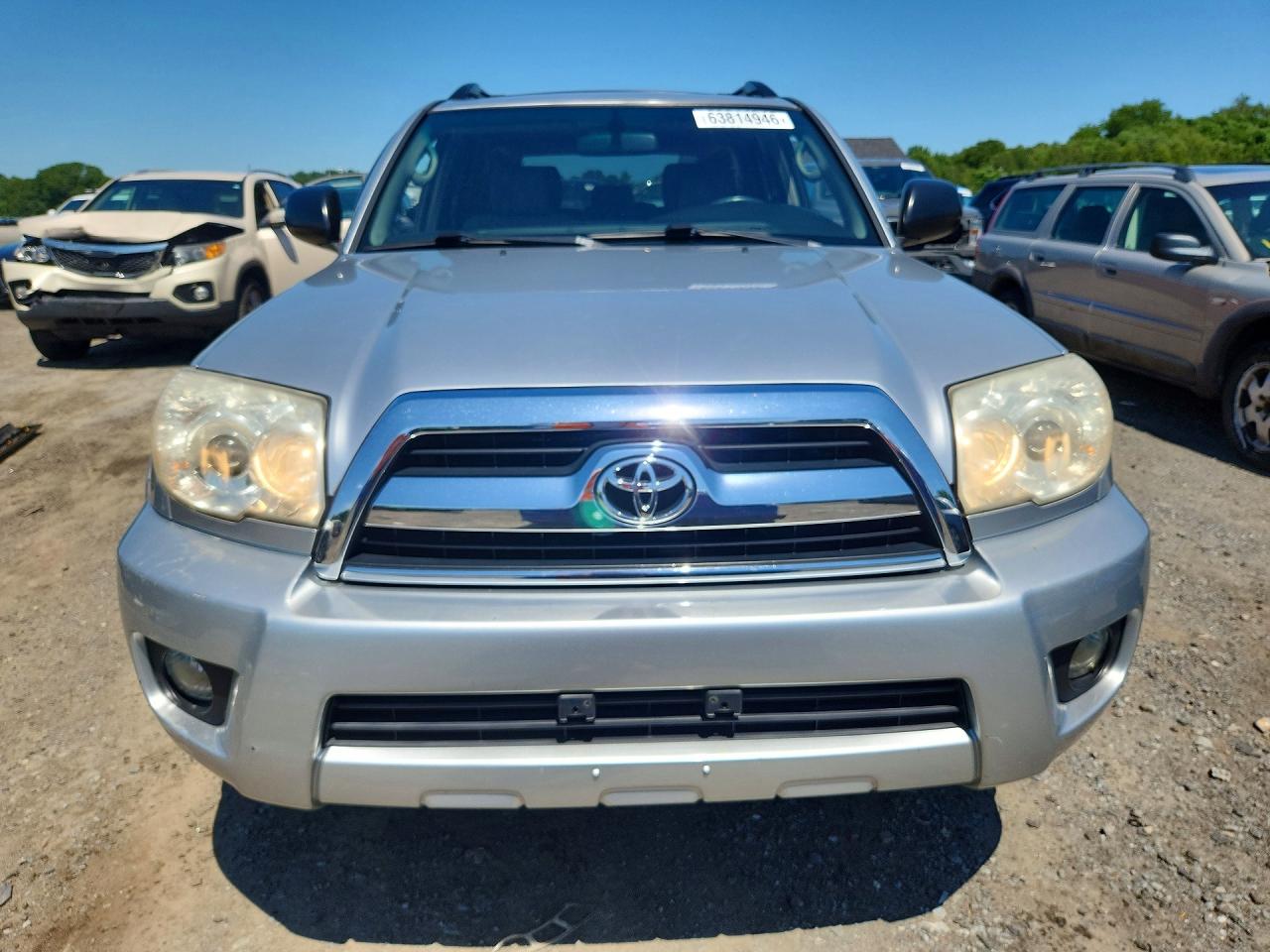 2006 Toyota 4runner Sr5 Silver vin: JTEBU14R160098505