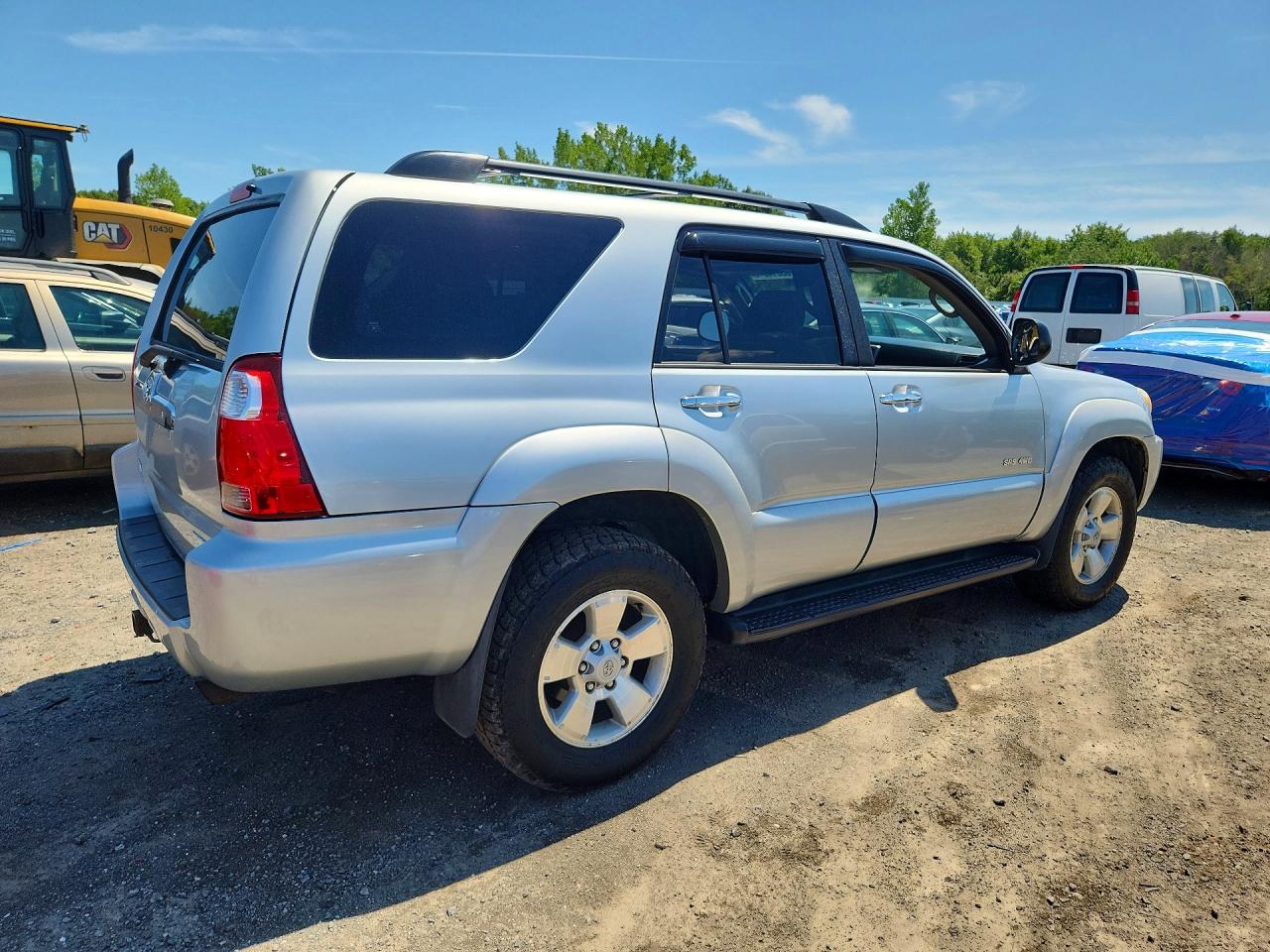 2006 Toyota 4runner Sr5 Silver vin: JTEBU14R160098505