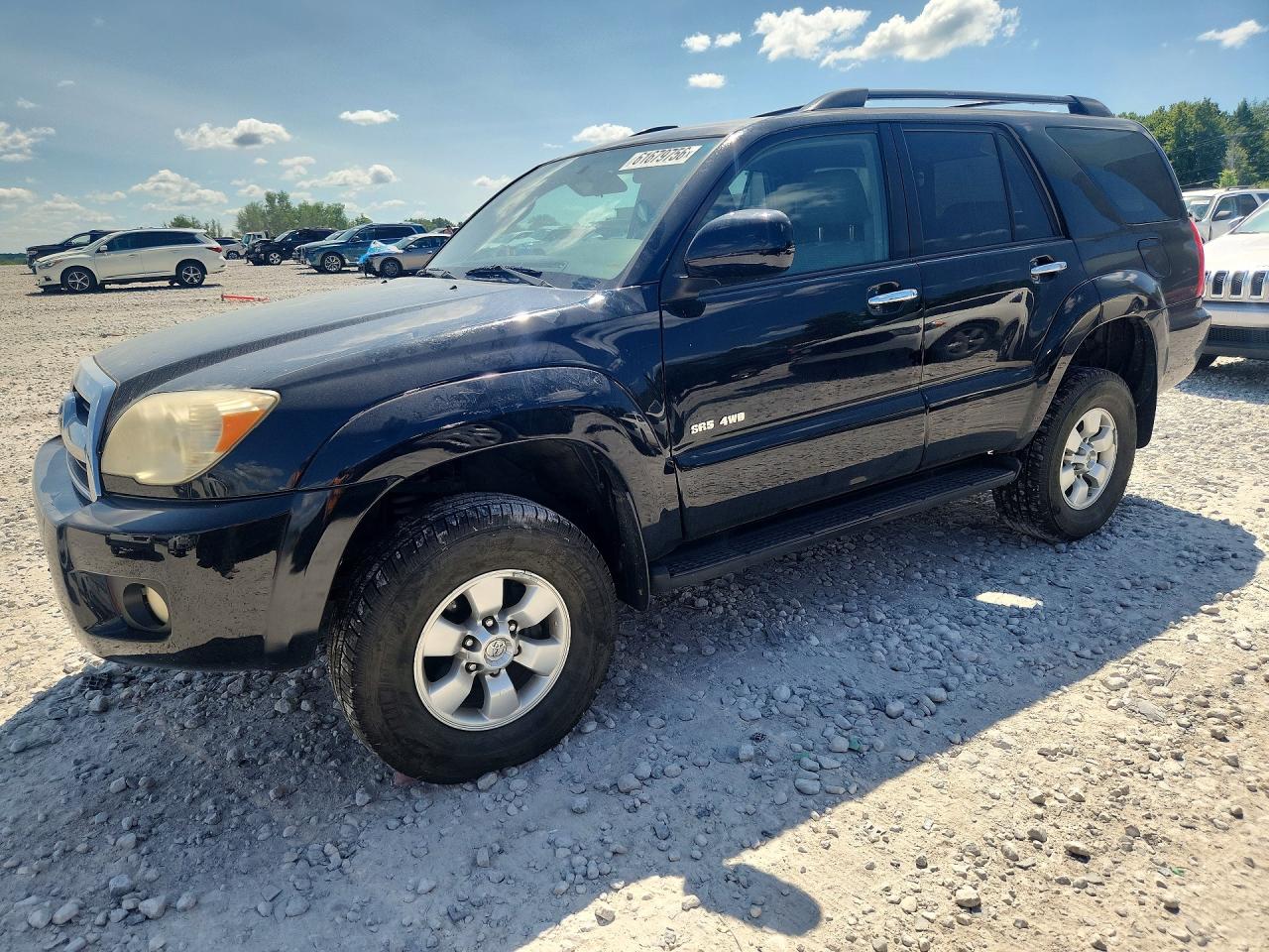 2006 Toyota 4runner Sr5 Black vin: JTEBU14R160102214