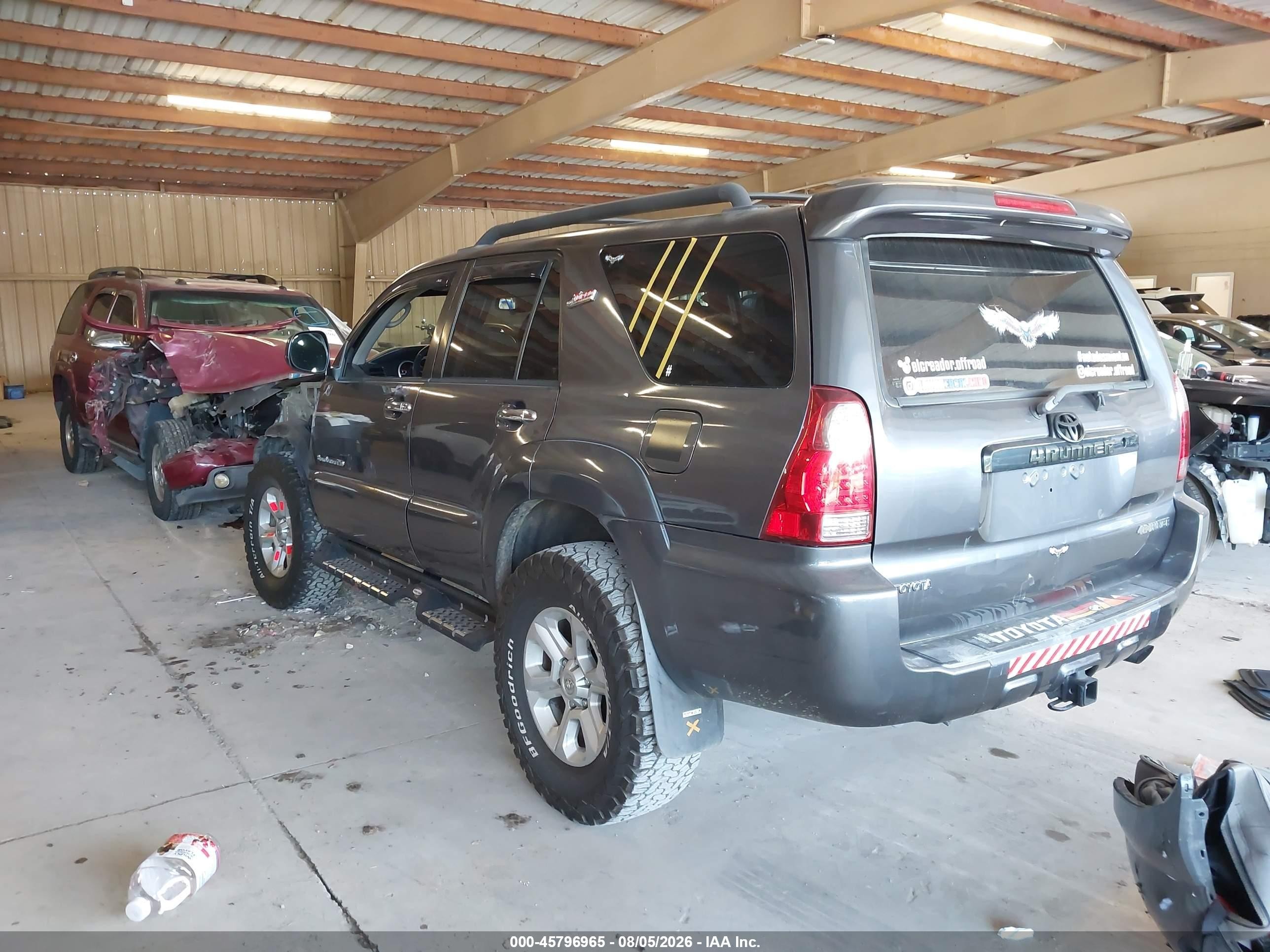2006 Toyota 4runner Sr5 Sport V6 Серый vin: JTEBU14R168056711