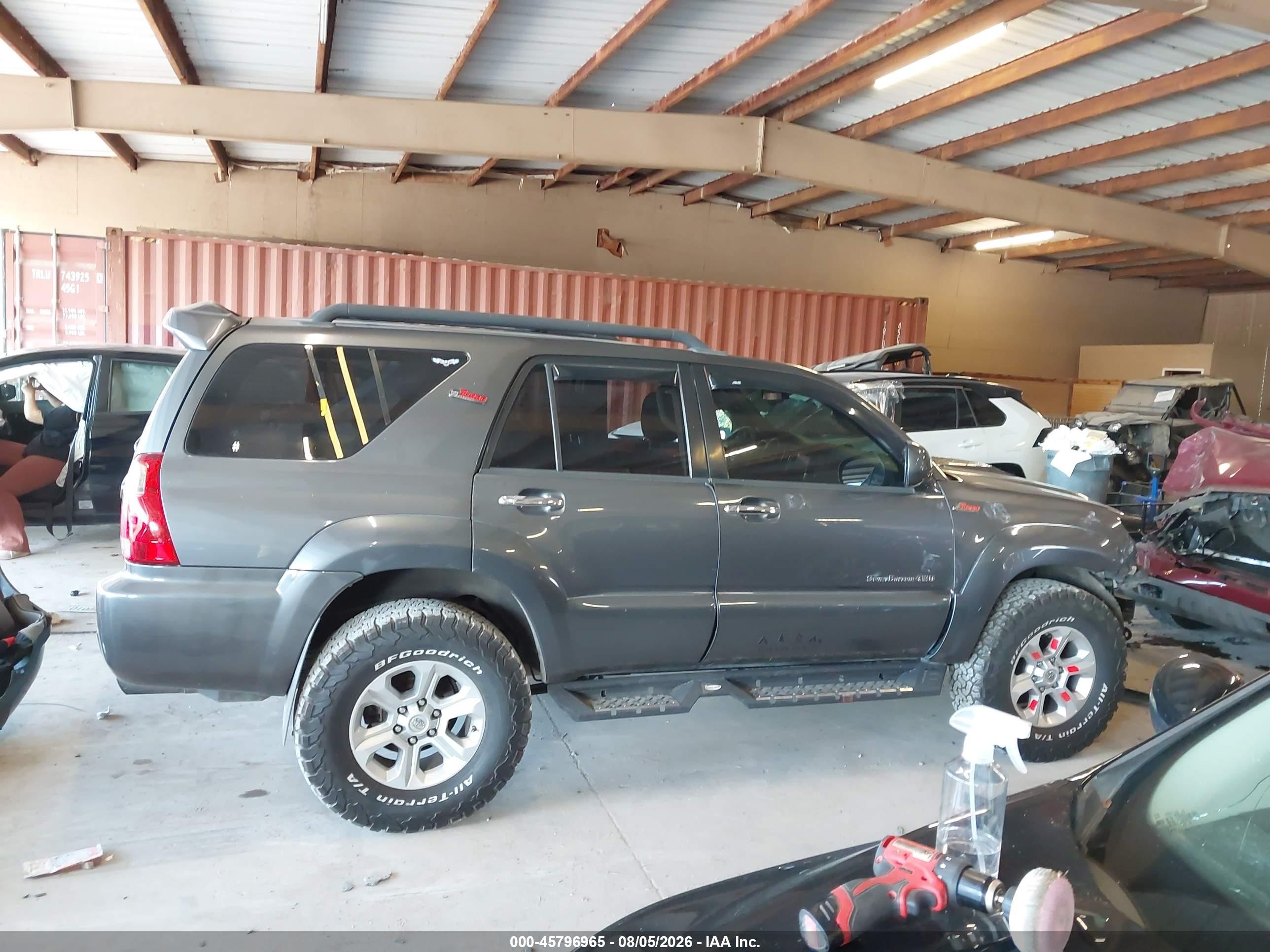 2006 Toyota 4runner Sr5 Sport V6 Серый vin: JTEBU14R168056711