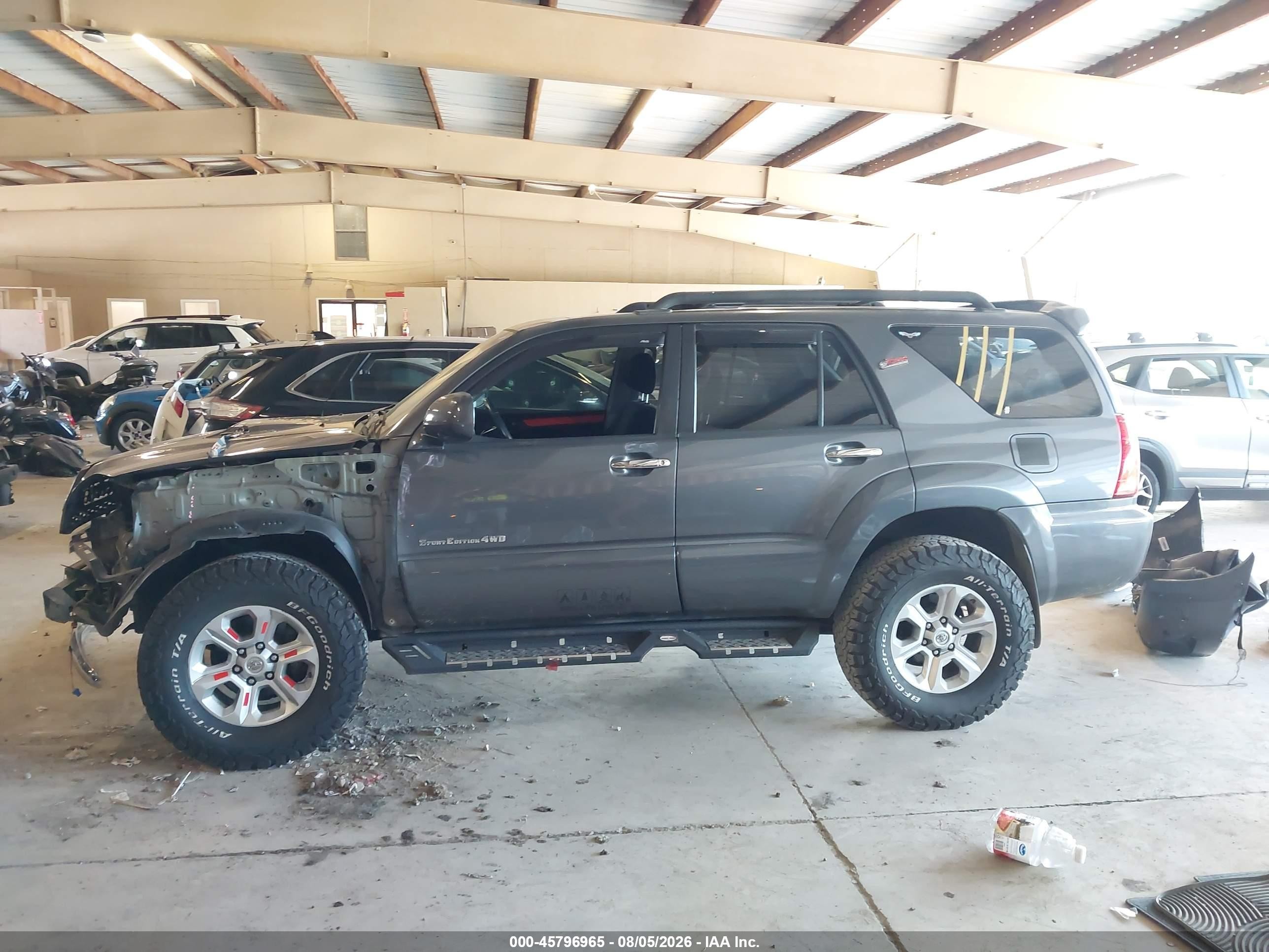 2006 Toyota 4runner Sr5 Sport V6 Серый vin: JTEBU14R168056711