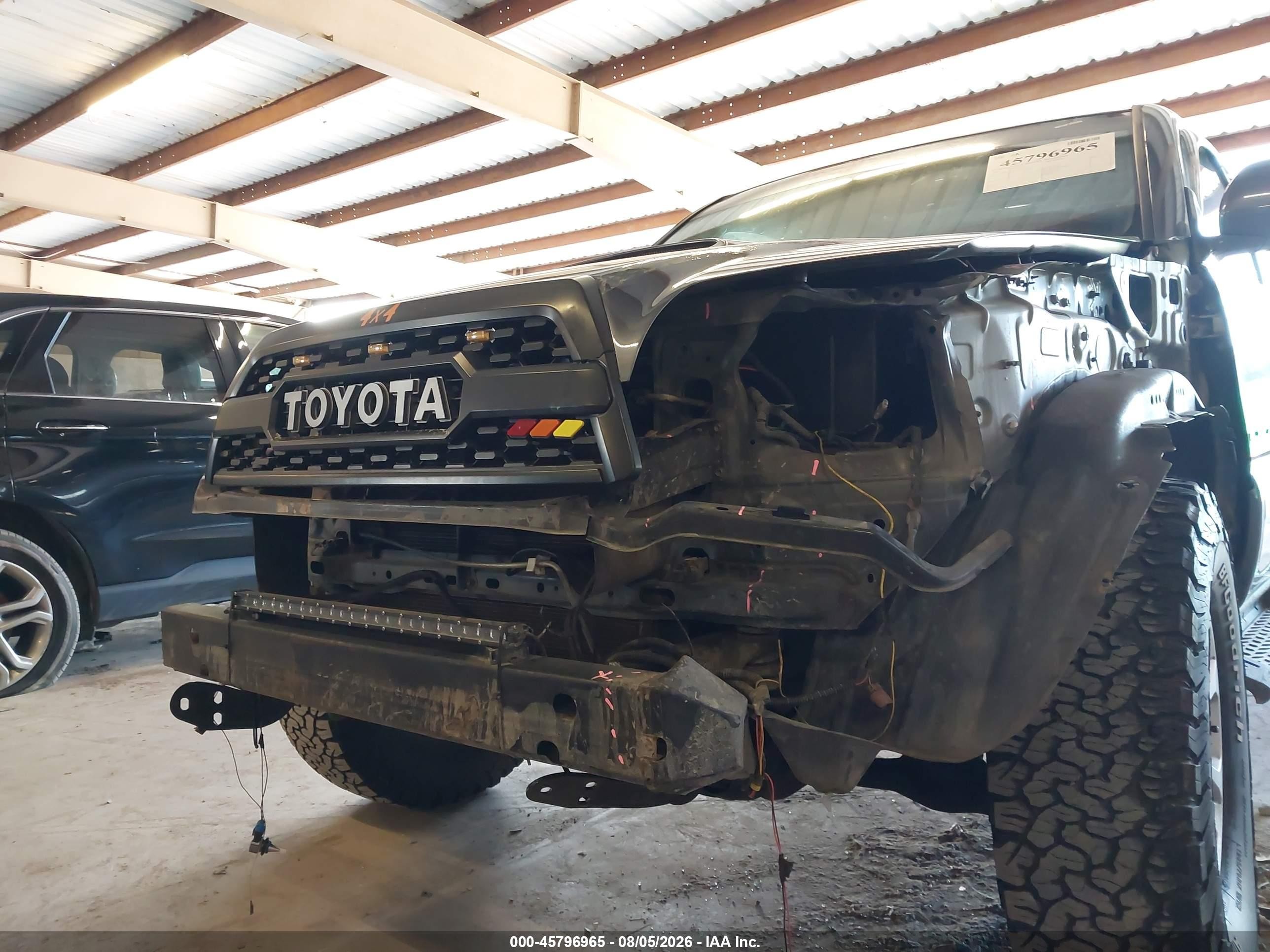 2006 Toyota 4runner Sr5 Sport V6 Серый vin: JTEBU14R168056711