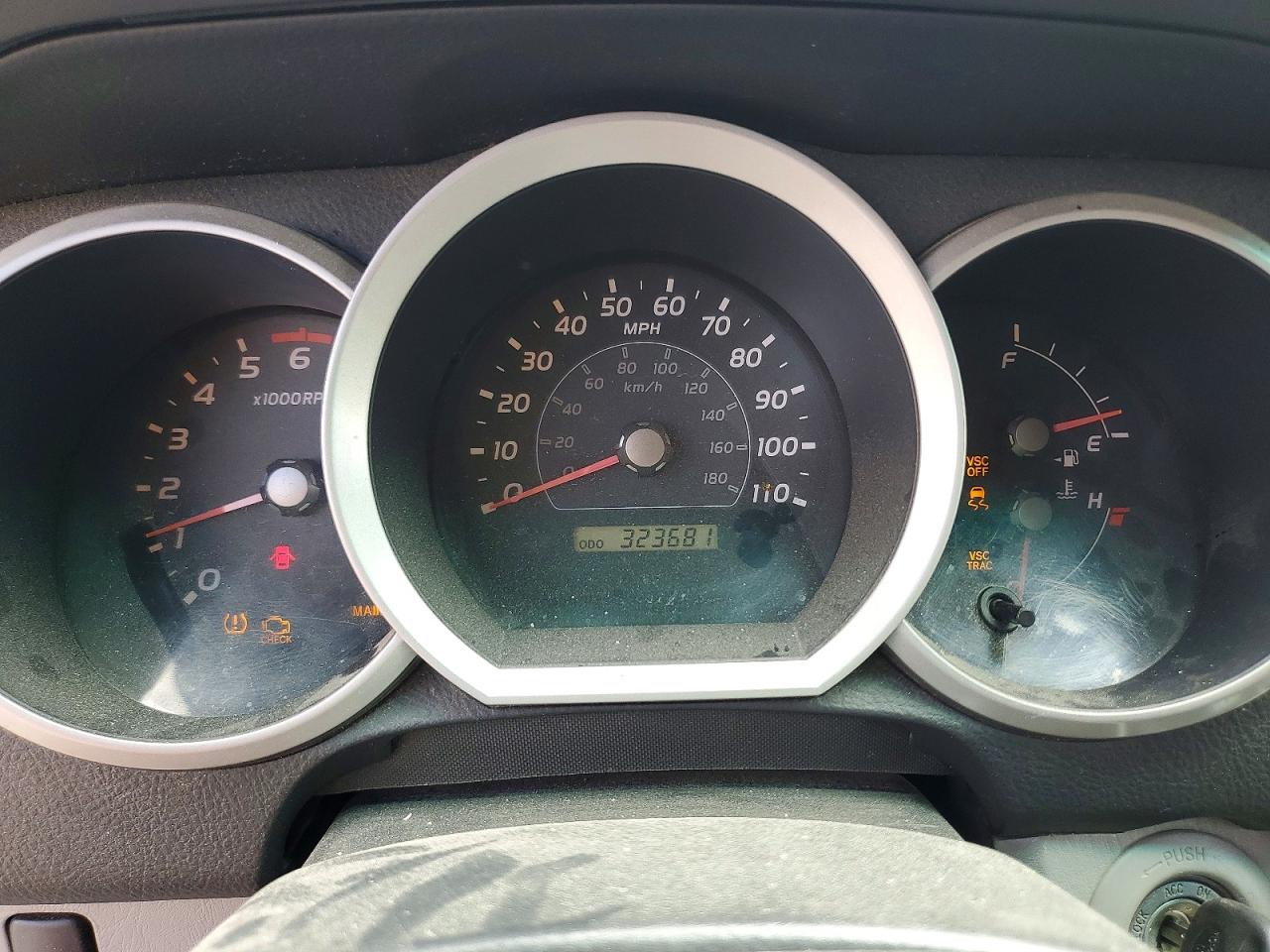 2007 Toyota 4runner Sr5 Silver vin: JTEBU14R170119354