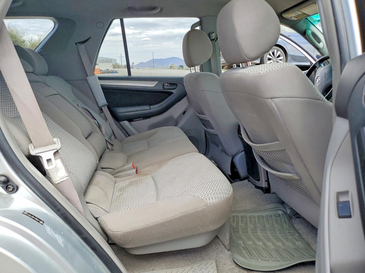 2007 Toyota 4runner Sr5 Silver vin: JTEBU14R170119354