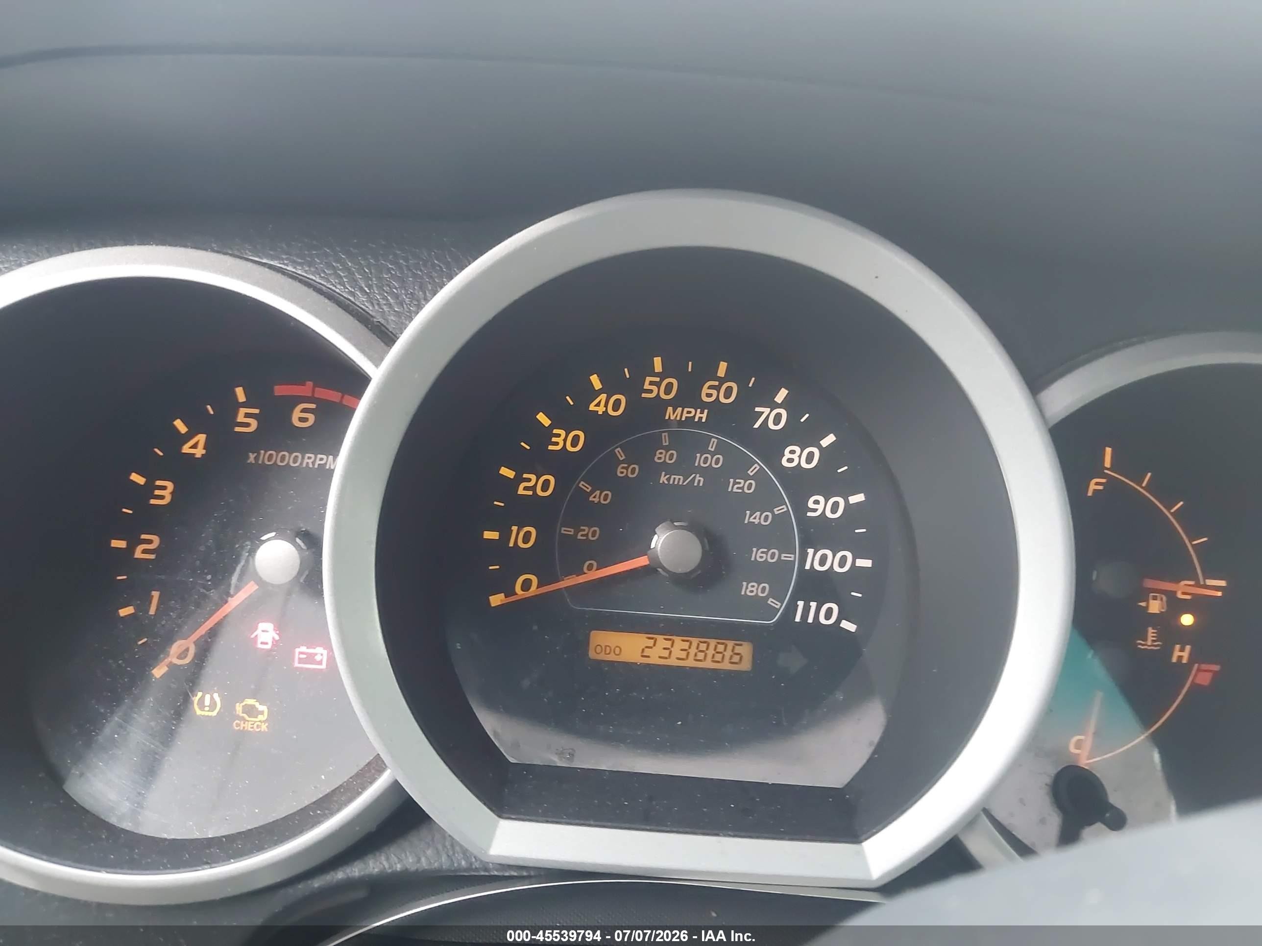 2007 Toyota 4runner Sr5 Black vin: JTEBU14R178085692