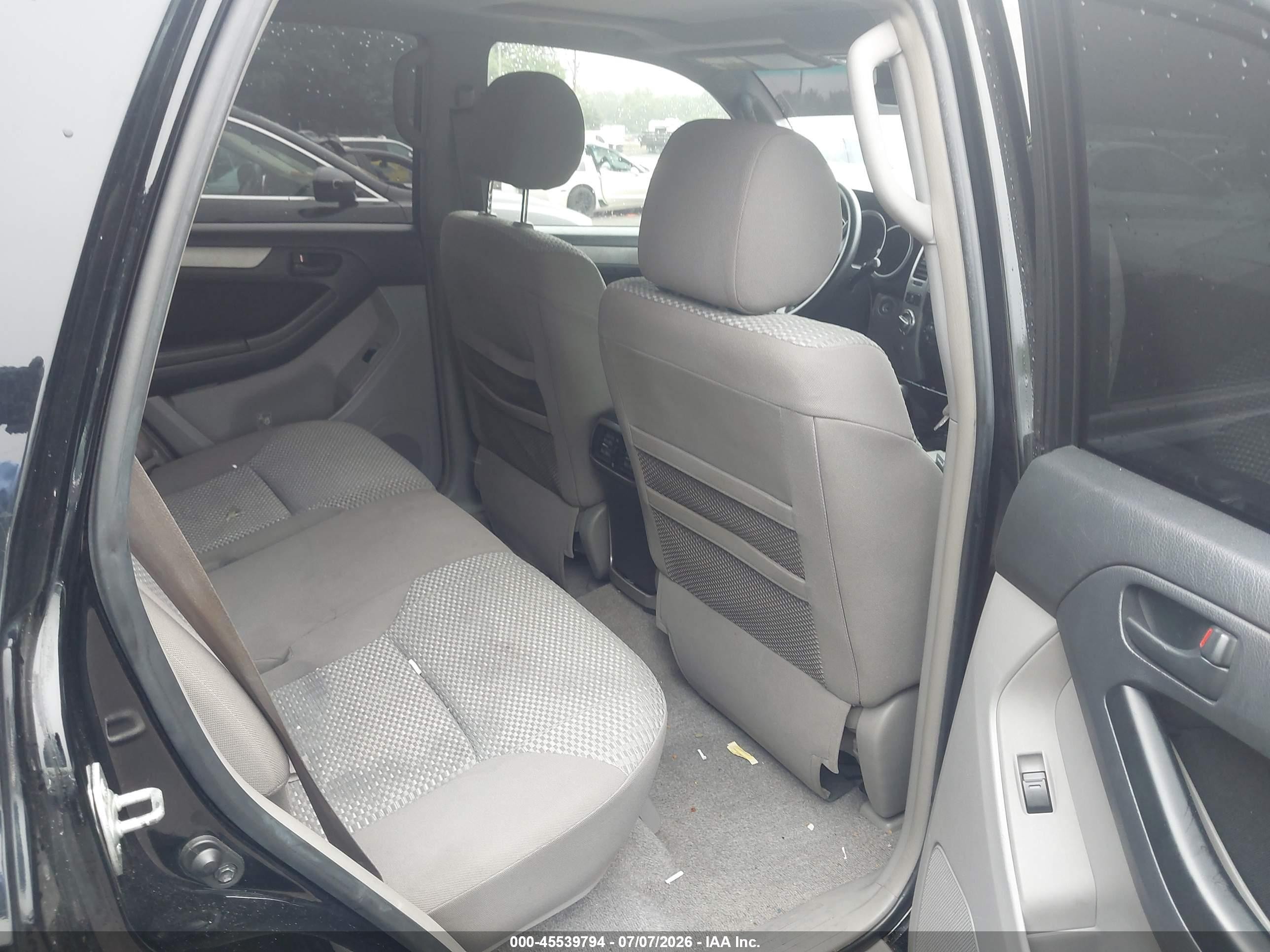 2007 Toyota 4runner Sr5 Black vin: JTEBU14R178085692