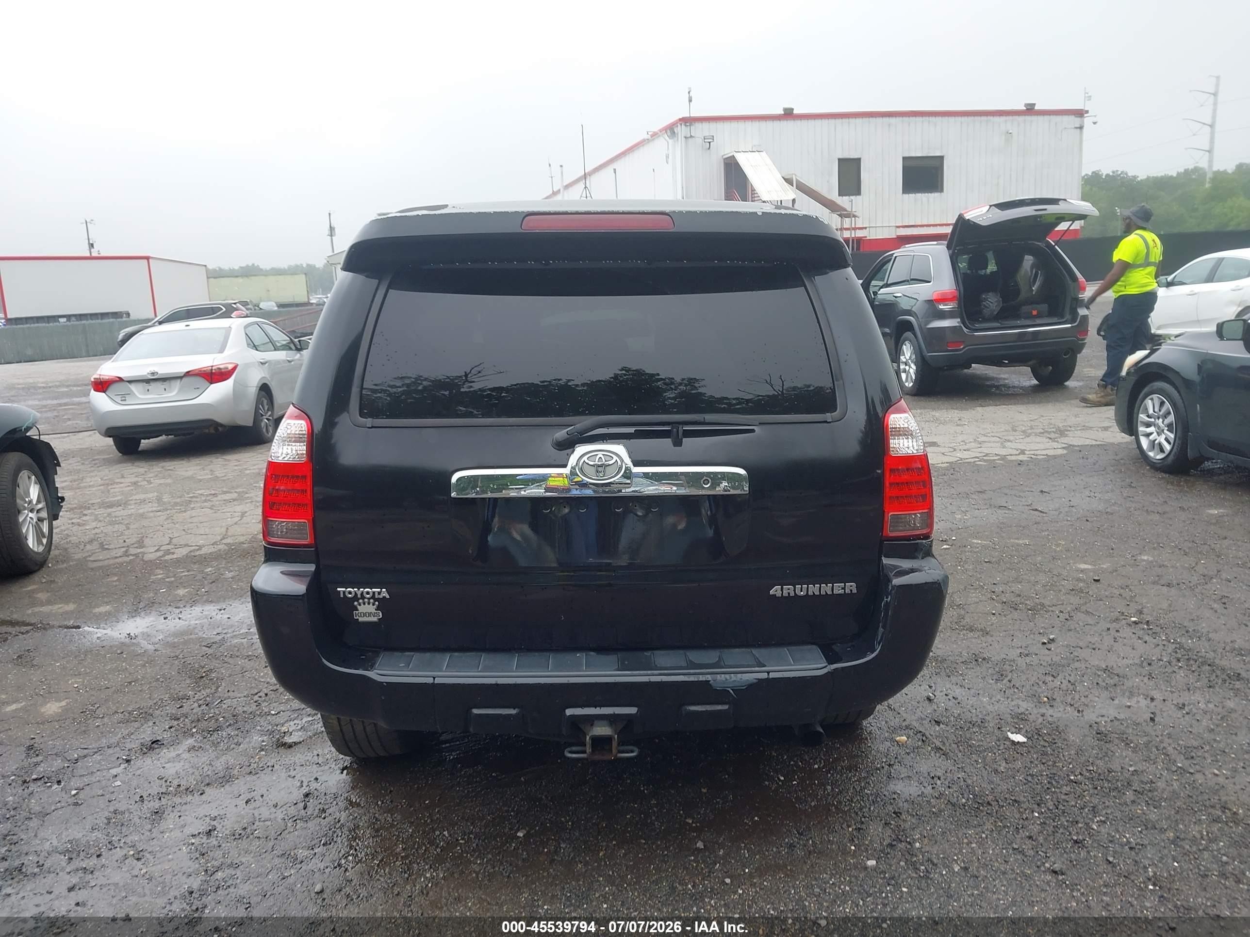 2007 Toyota 4runner Sr5 Black vin: JTEBU14R178085692