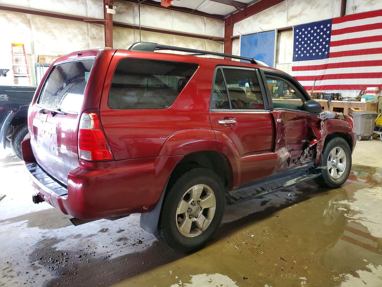 2007 Toyota 4runner Sr5 Красный vin: JTEBU14R178091220