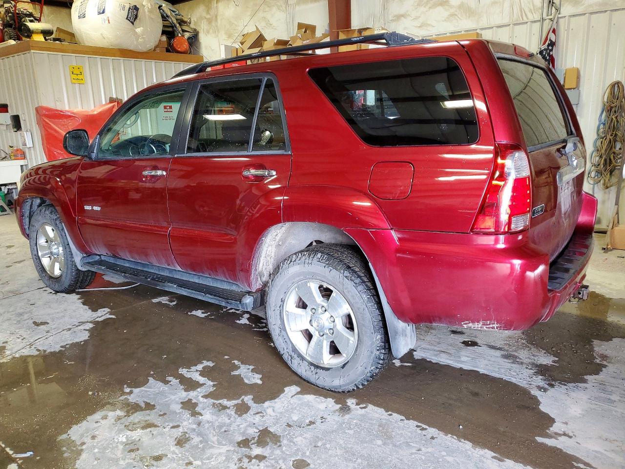 2007 Toyota 4runner Sr5 Красный vin: JTEBU14R178091220