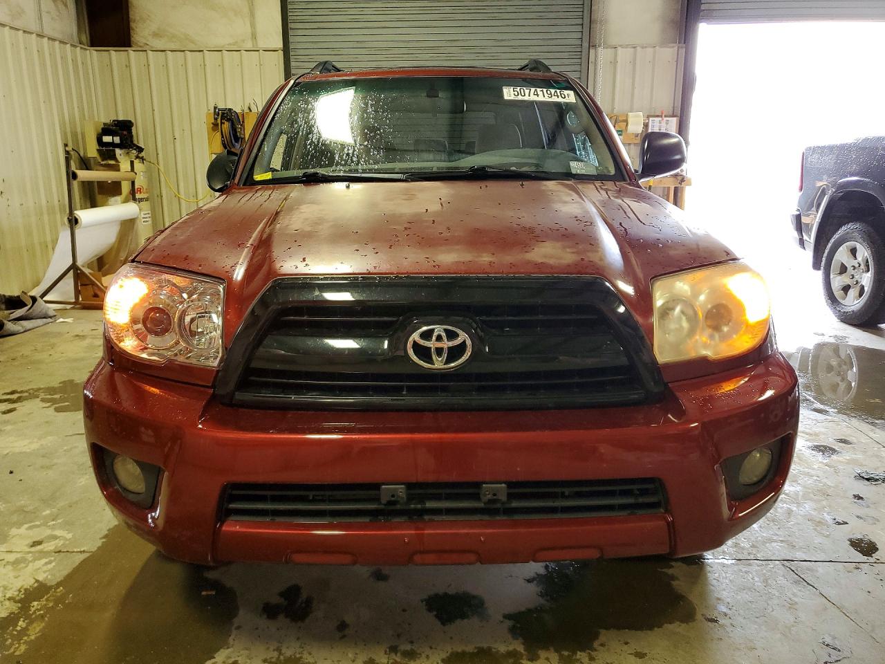 2007 Toyota 4runner Sr5 Красный vin: JTEBU14R178091220