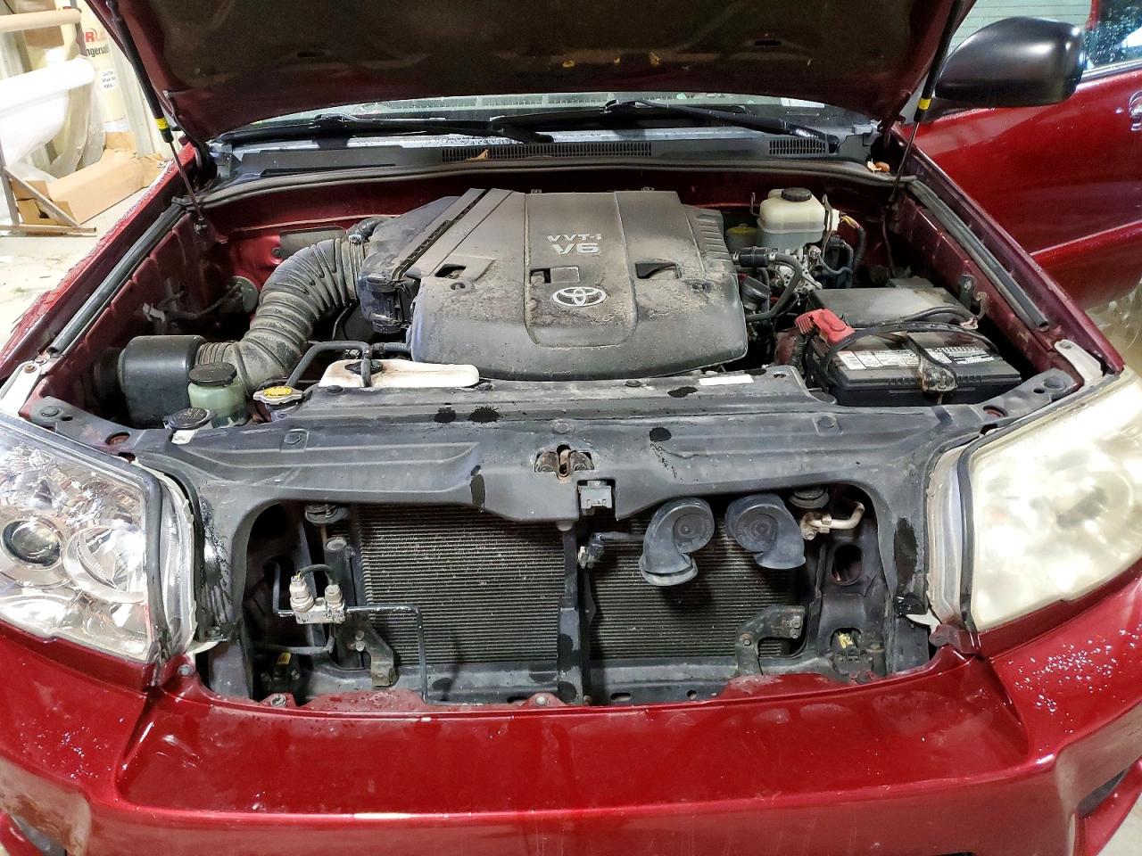 2007 Toyota 4runner Sr5 Красный vin: JTEBU14R178091220