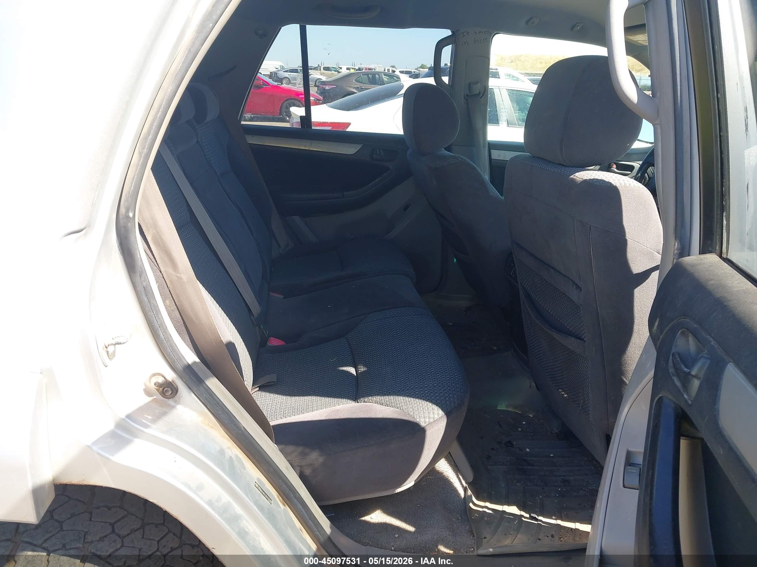 2007 Toyota 4runner Sr5 V6 Silver vin: JTEBU14R178103088