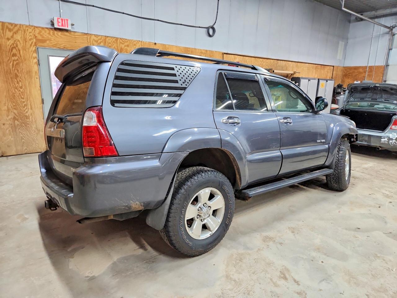 2008 Toyota 4runner Sr5 Gray vin: JTEBU14R180129366