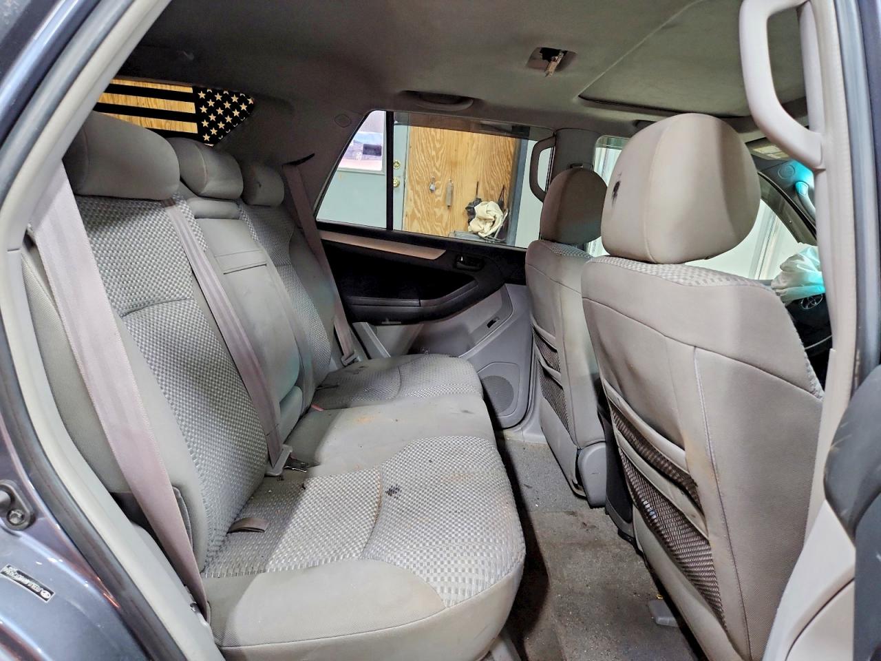2008 Toyota 4runner Sr5 Gray vin: JTEBU14R180129366