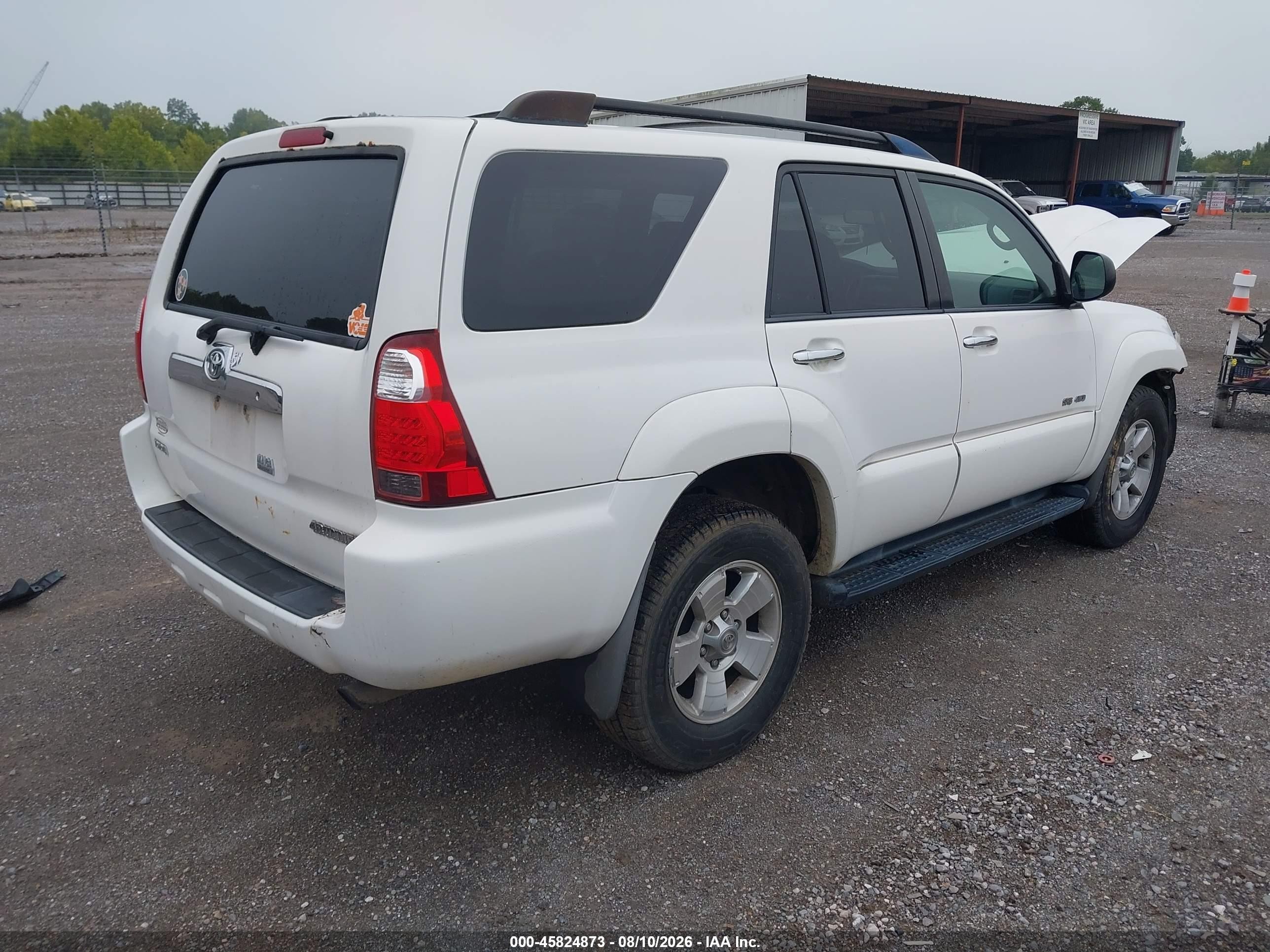 2008 Toyota 4runner Sr5 V6 White vin: JTEBU14R18K014187
