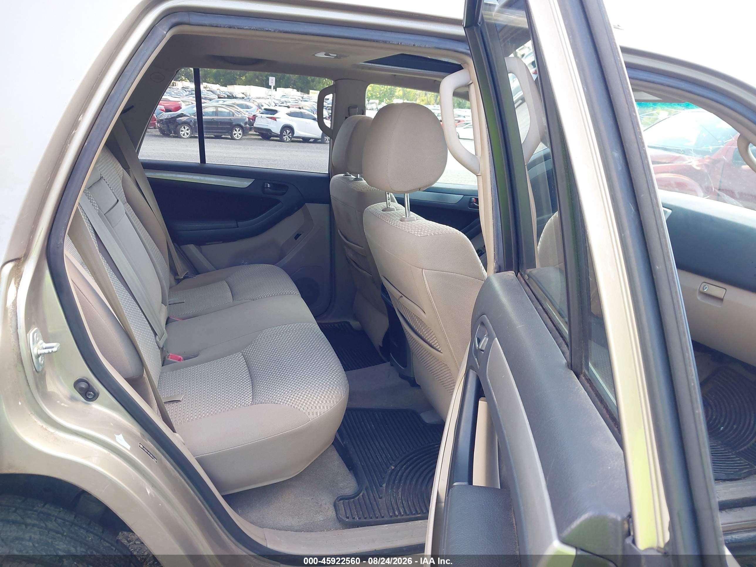 2008 Toyota 4runner Sr5 V6 Gold vin: JTEBU14R18K016389