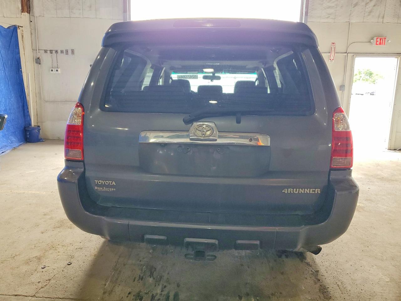 2008 Toyota 4runner Sr5 Gray vin: JTEBU14R18K026985