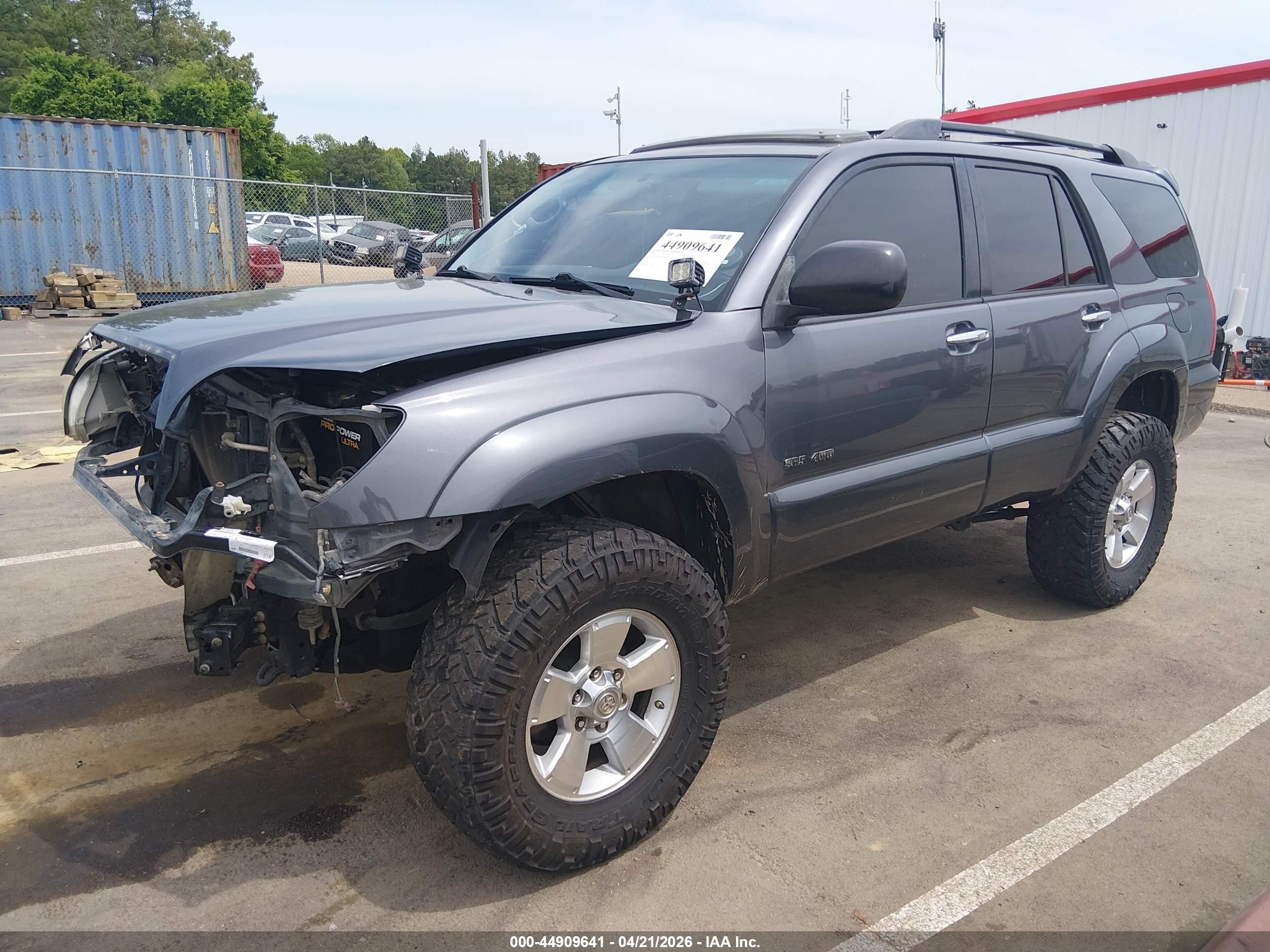 2009 Toyota 4runner Sr5 V6 Gray vin: JTEBU14R19K035851