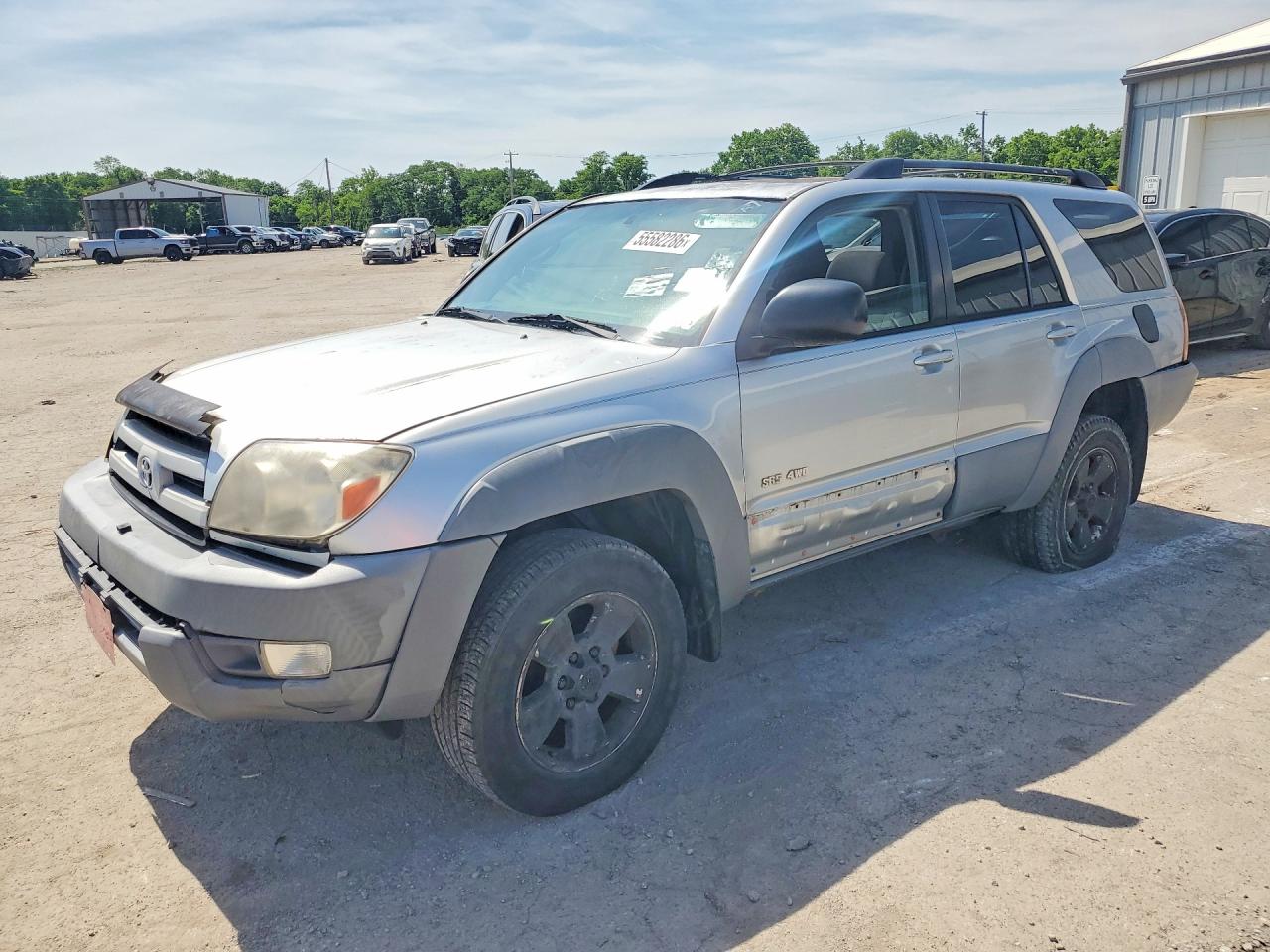 2003 Toyota 4runner Sr5 Silver vin: JTEBU14R230010072