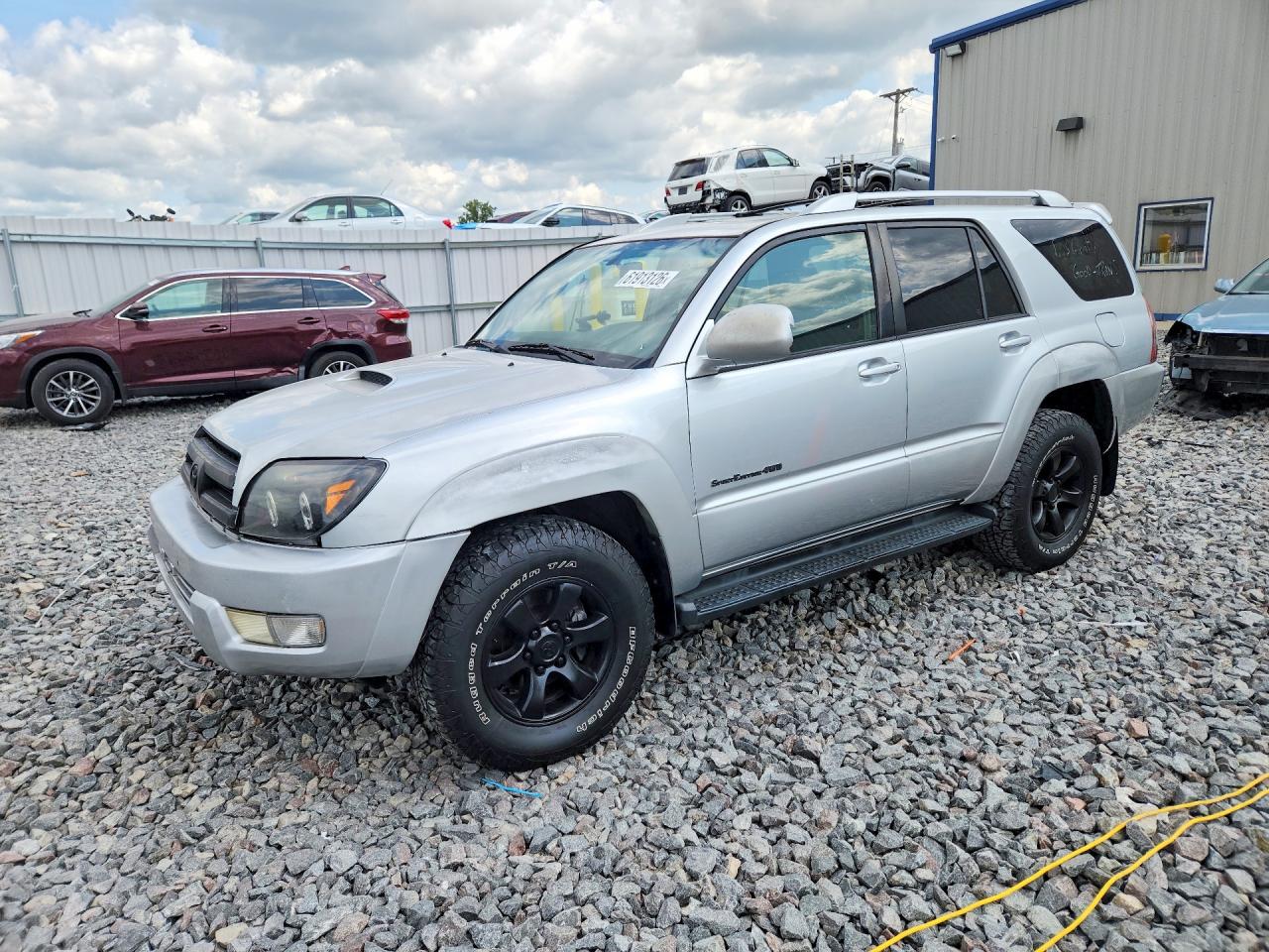 2003 Toyota 4runner Sport Edition Gray vin: JTEBU14R230015885