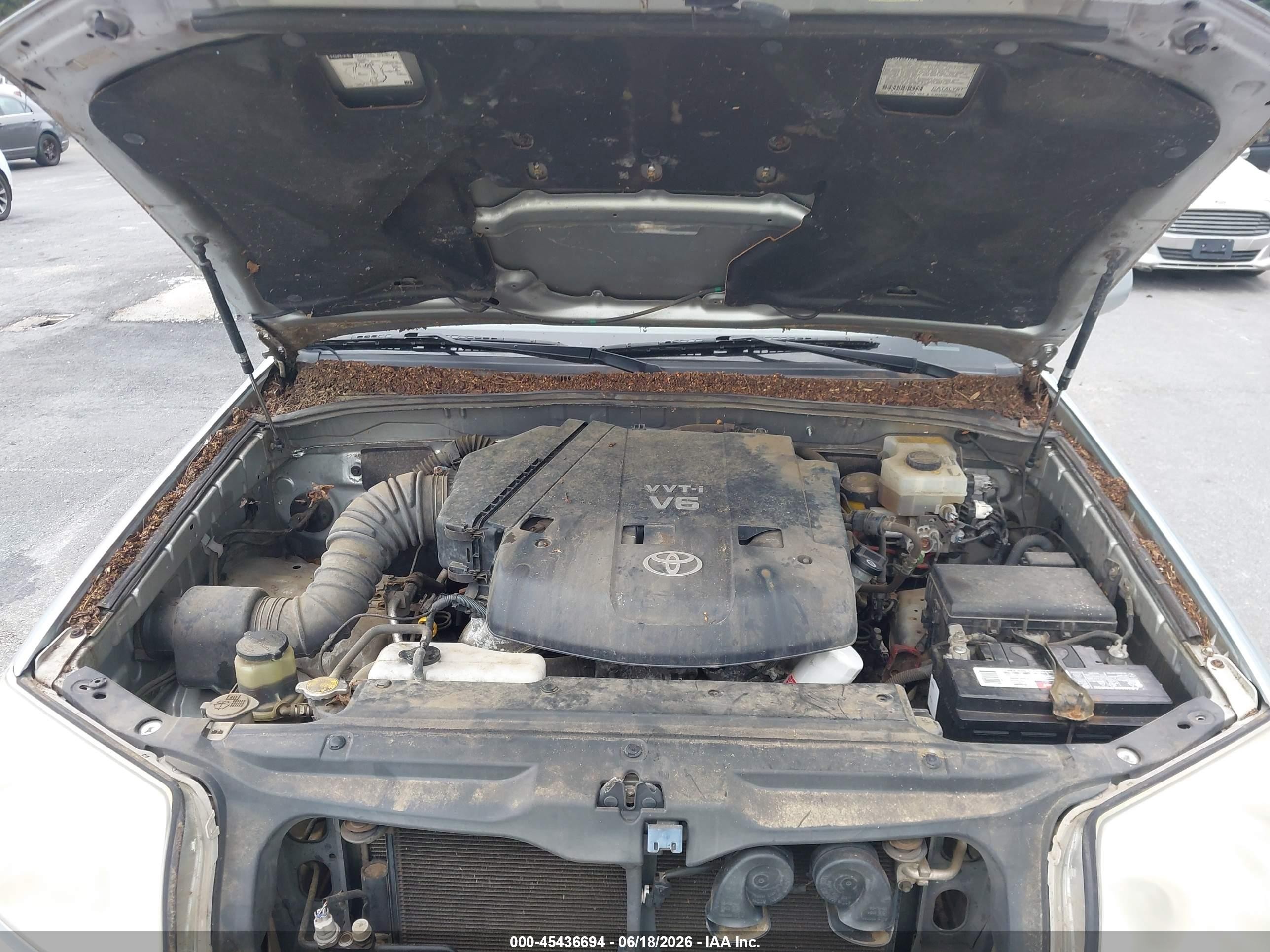 2003 Toyota 4runner Sr5 Sport V6 Silver vin: JTEBU14R230019595