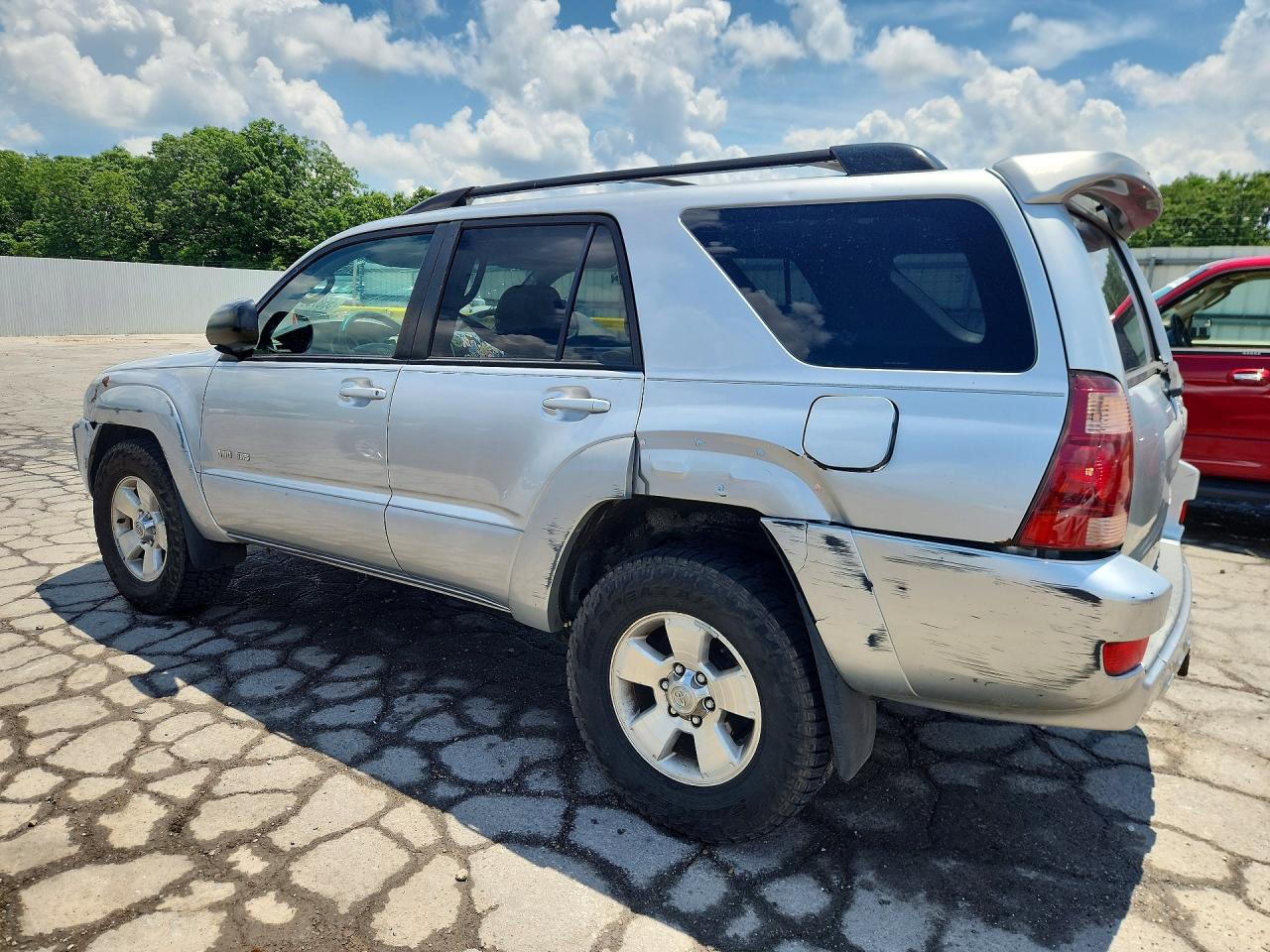 2003 Toyota 4runner Sr5 Silver vin: JTEBU14R238009683