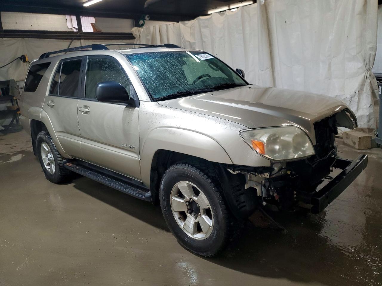 2004 Toyota 4runner Sr5 Beige vin: JTEBU14R248017039