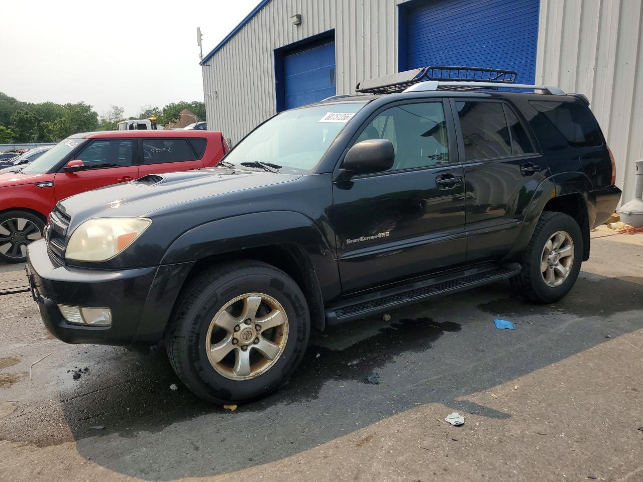 2004 Toyota 4runner Sport Edition Black vin: JTEBU14R248019129
