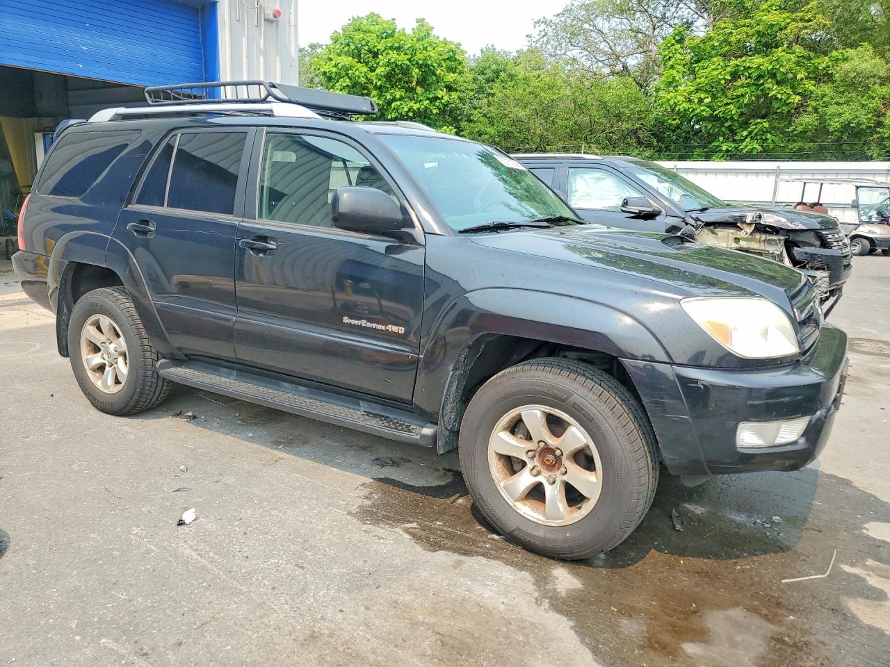 2004 Toyota 4runner Sport Edition Black vin: JTEBU14R248019129