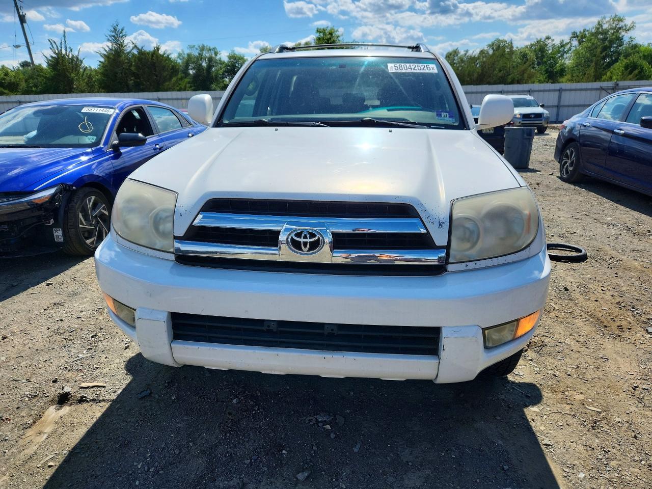 2005 Toyota 4runner Sr5 Белый vin: JTEBU14R250058951