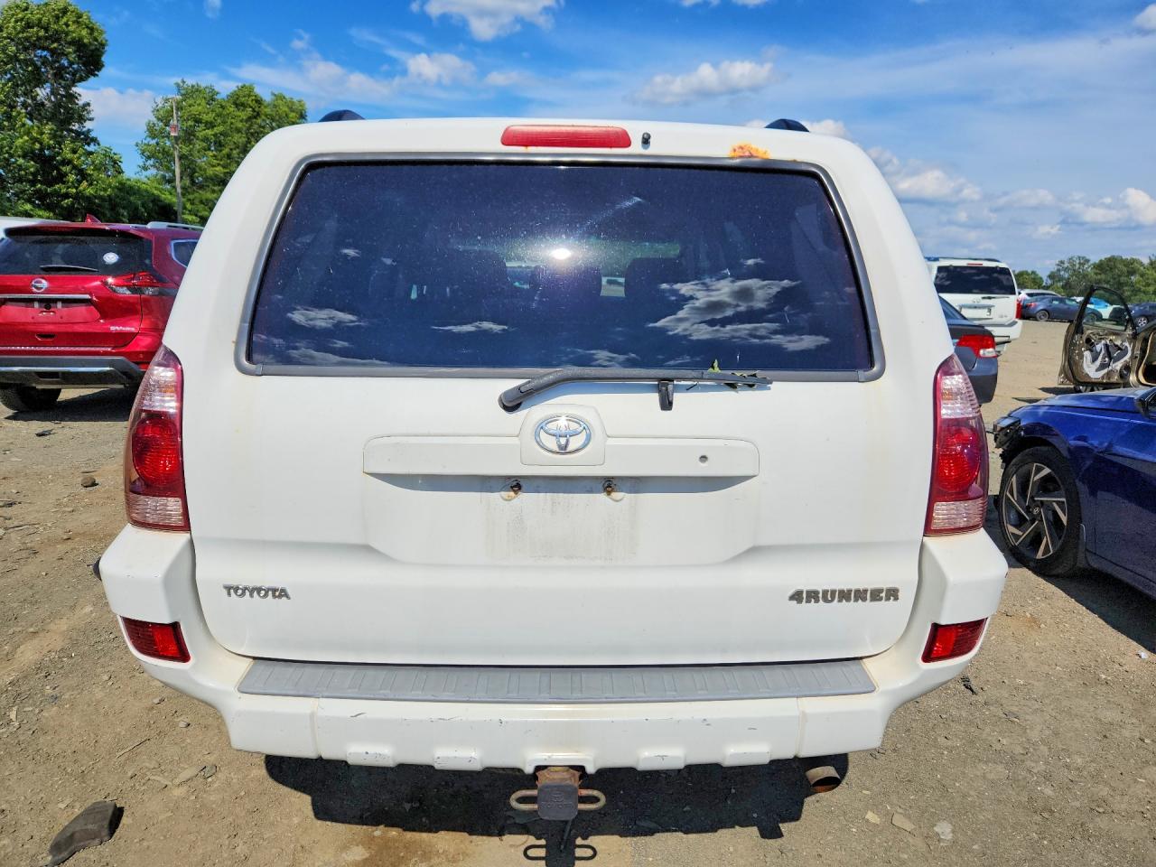 2005 Toyota 4runner Sr5 Белый vin: JTEBU14R250058951