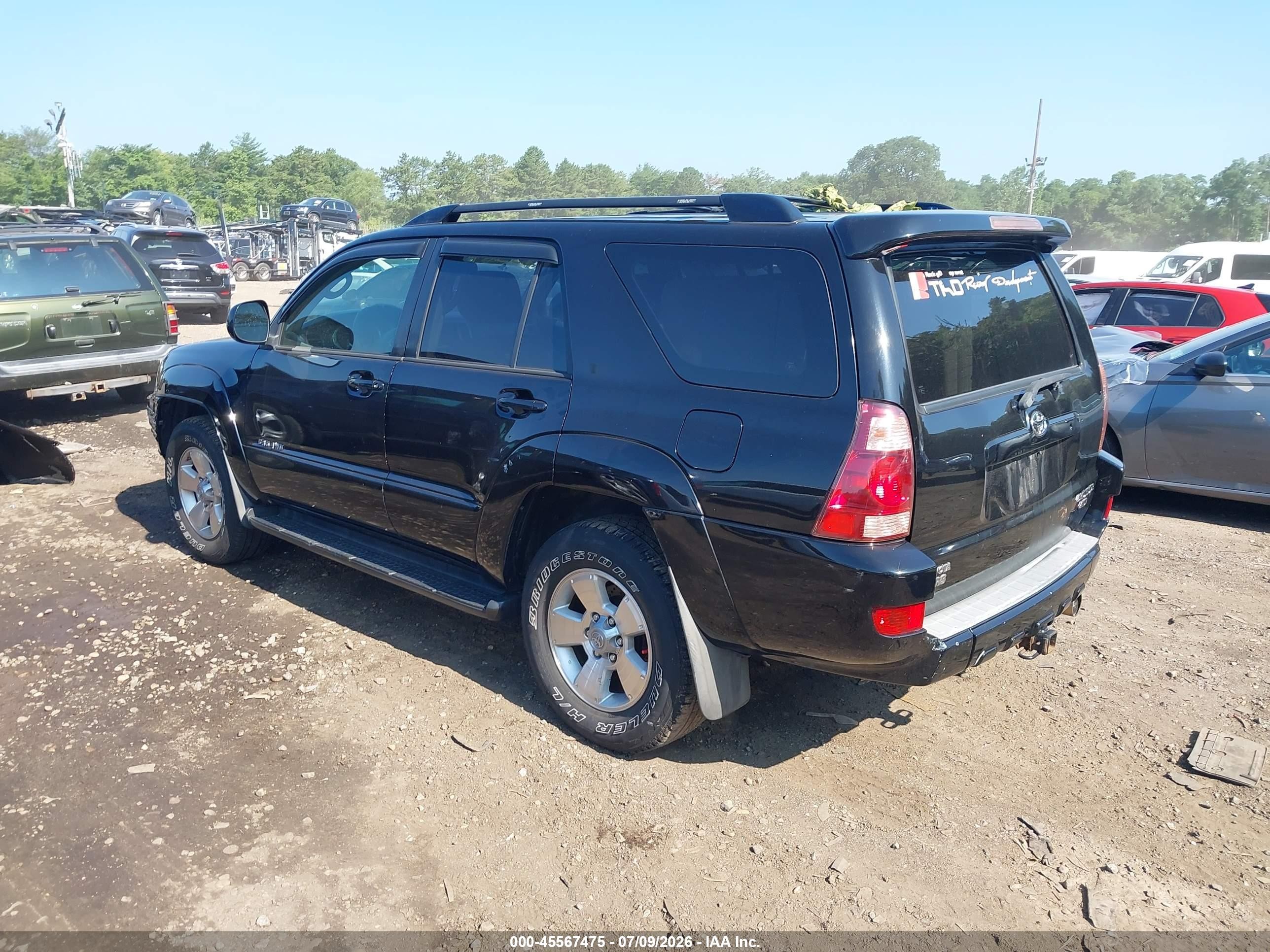 2005 Toyota 4runner Sr5 V6 Черный vin: JTEBU14R250072767