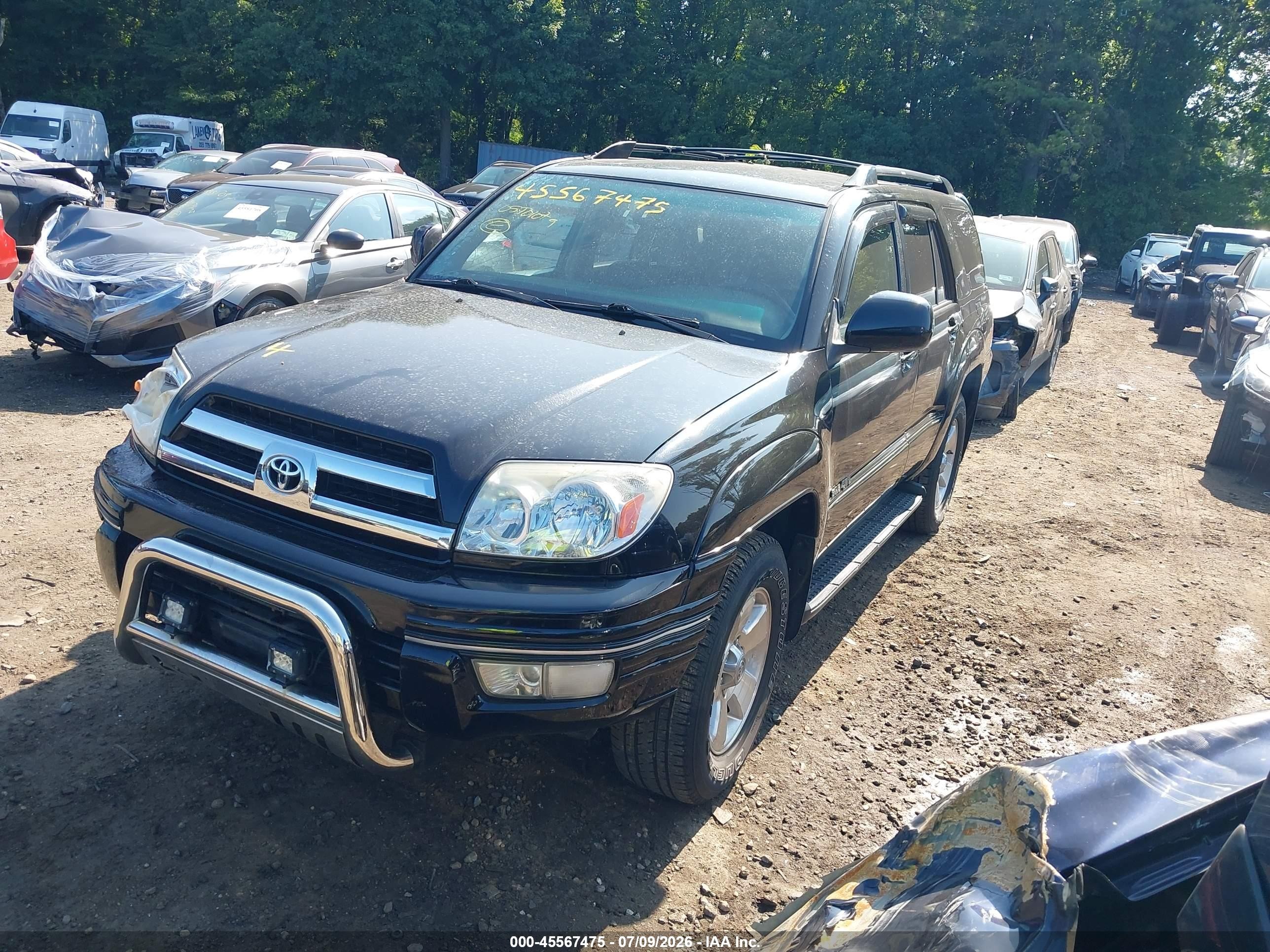 2005 Toyota 4runner Sr5 V6 Черный vin: JTEBU14R250072767