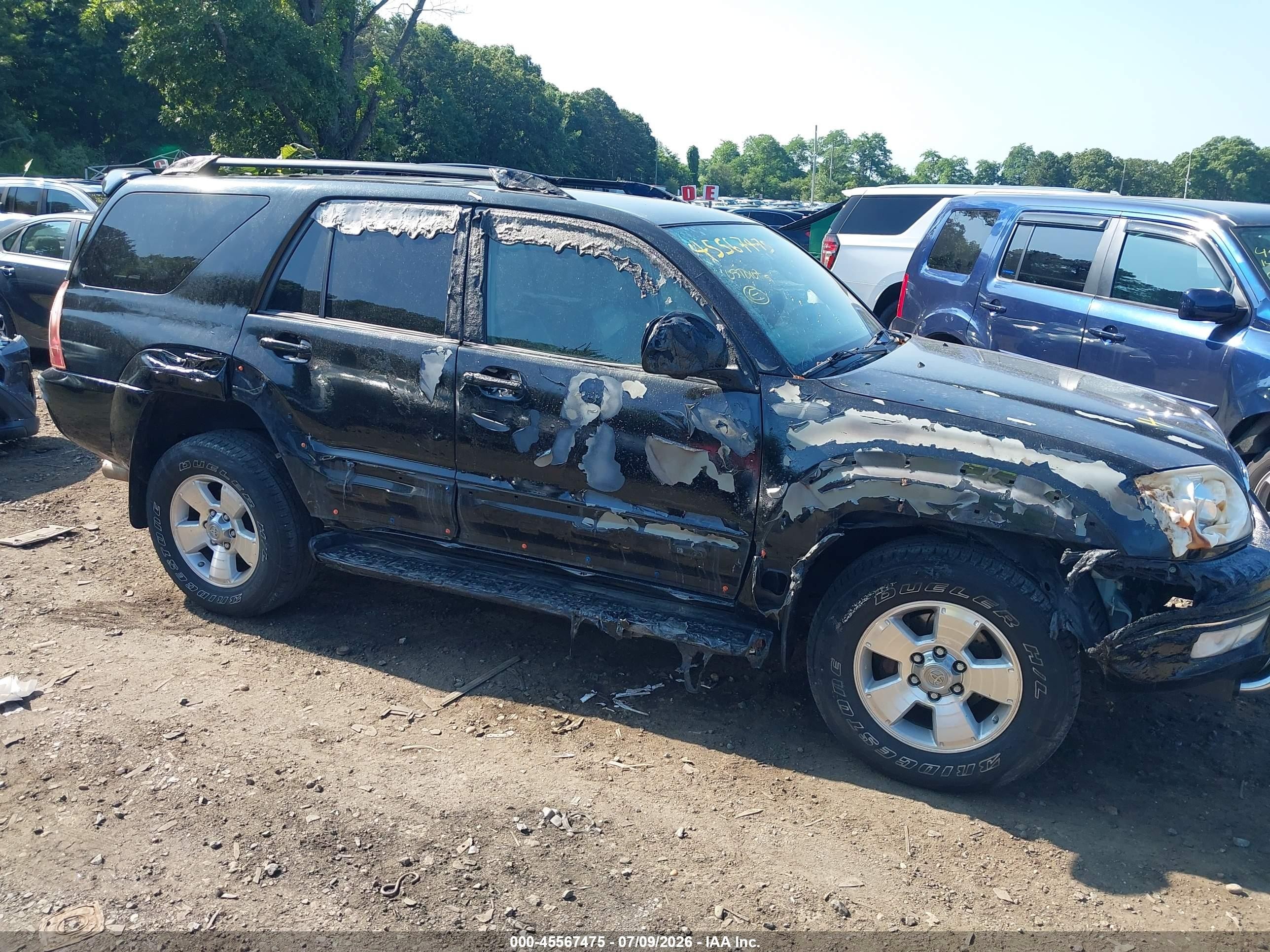 2005 Toyota 4runner Sr5 V6 Черный vin: JTEBU14R250072767